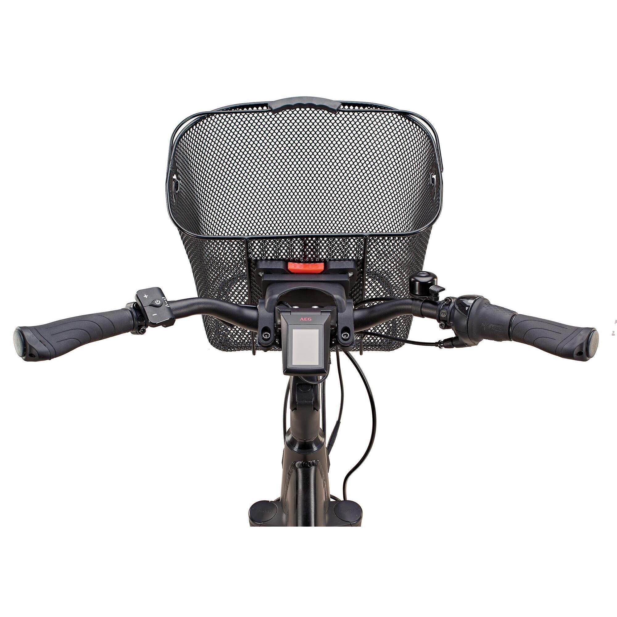 Koszyk rowerowy na kierownicę, drobnooczkowa siatka plastra miodu