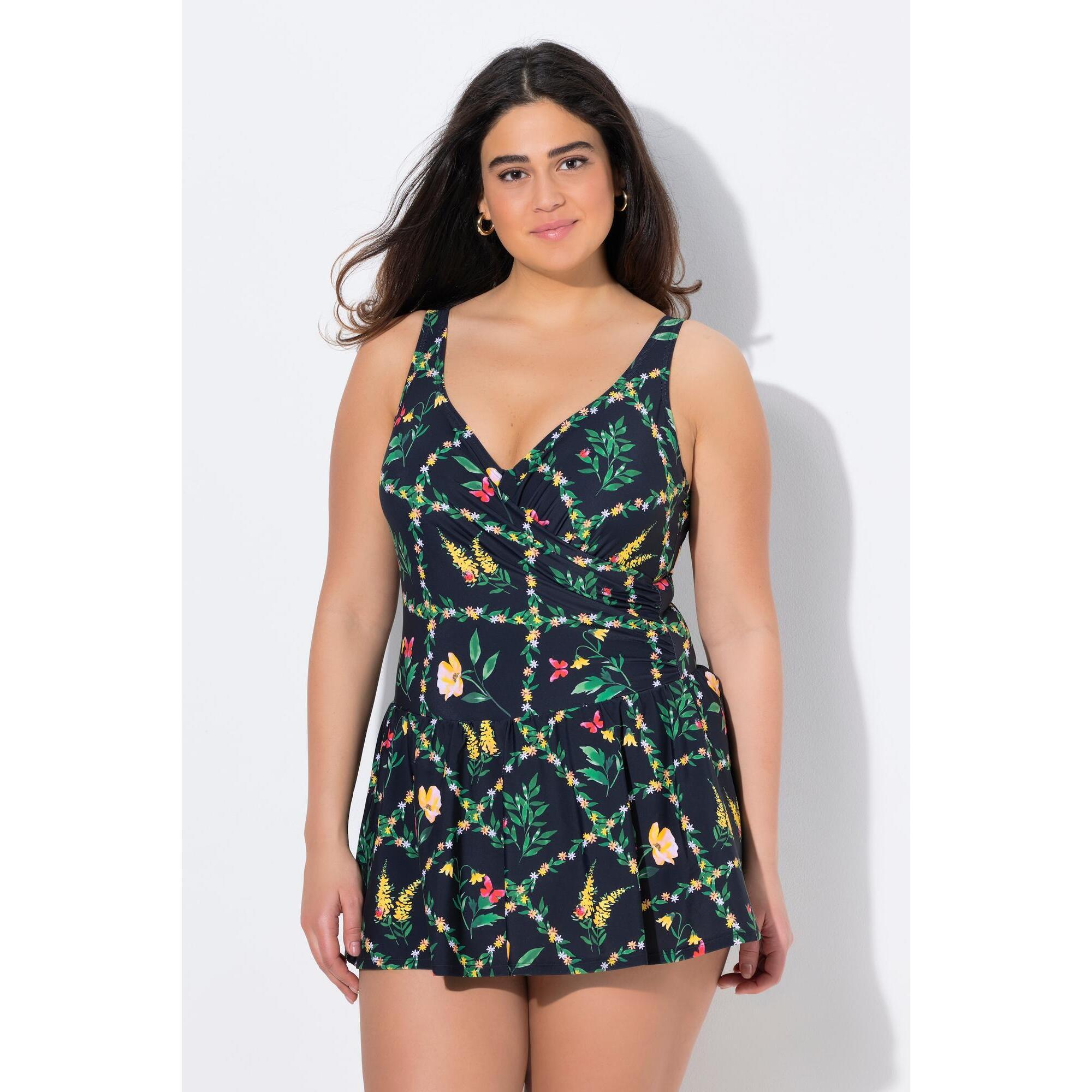 Damski Strój kąpielowy miękkie miseczki z fiszbinami ramiączka z regulacją