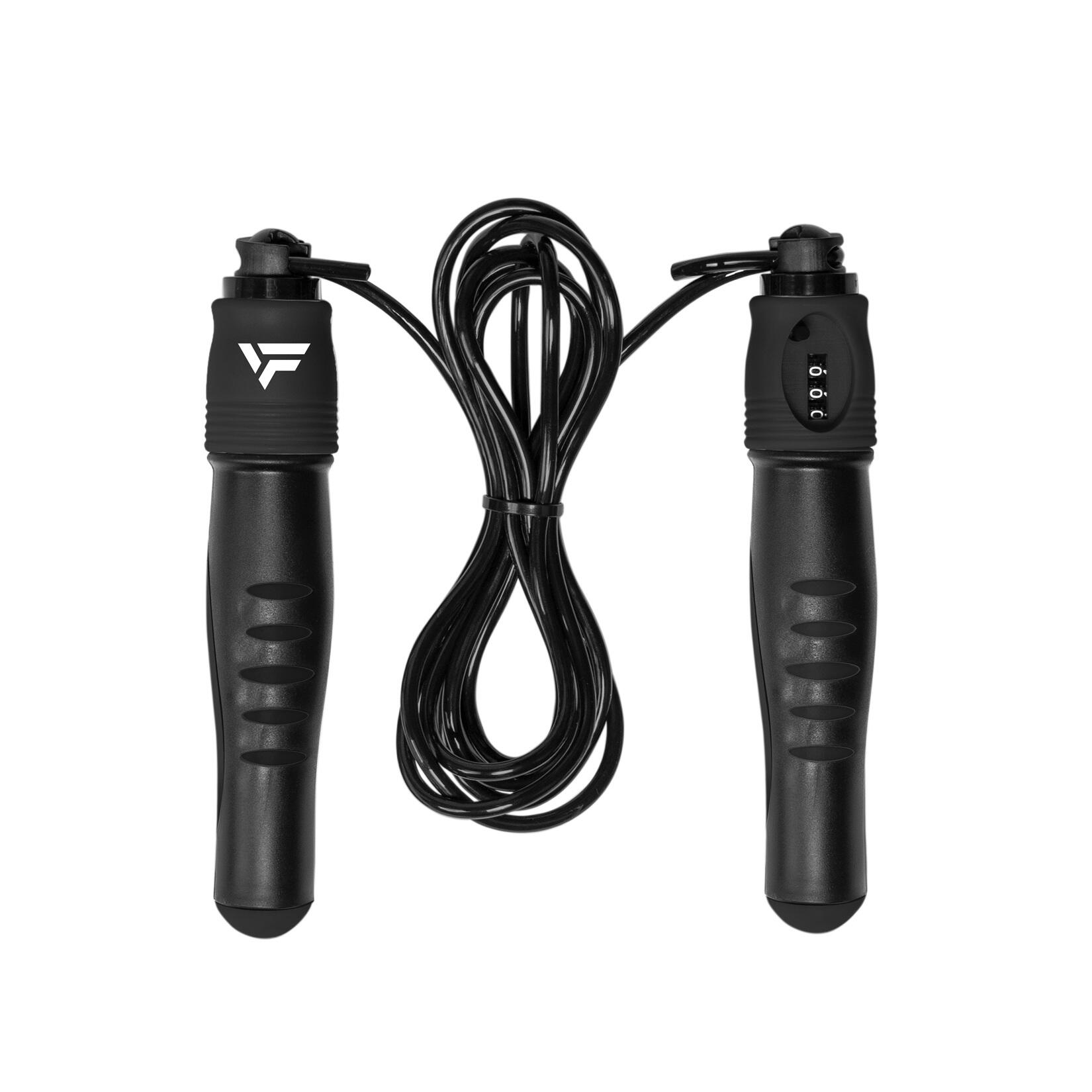 Regulowana skakanka treningowa z licznikiem