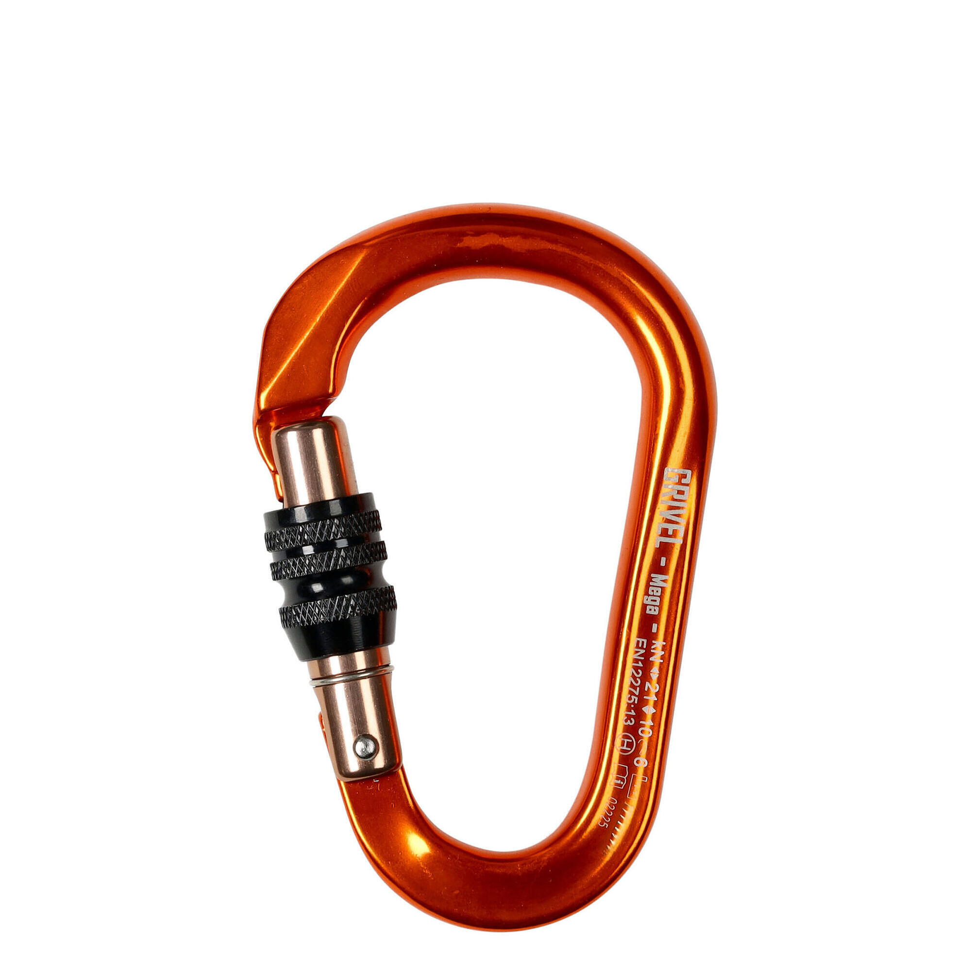 Karabinek zakręcany Grivel K6N Mega