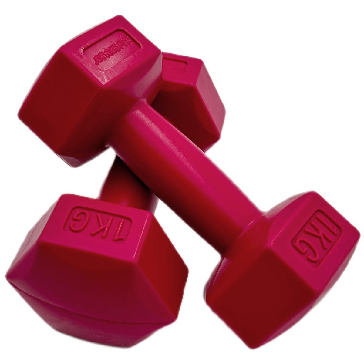 Hantle kompozytowe Enero Fit 2x1 kg