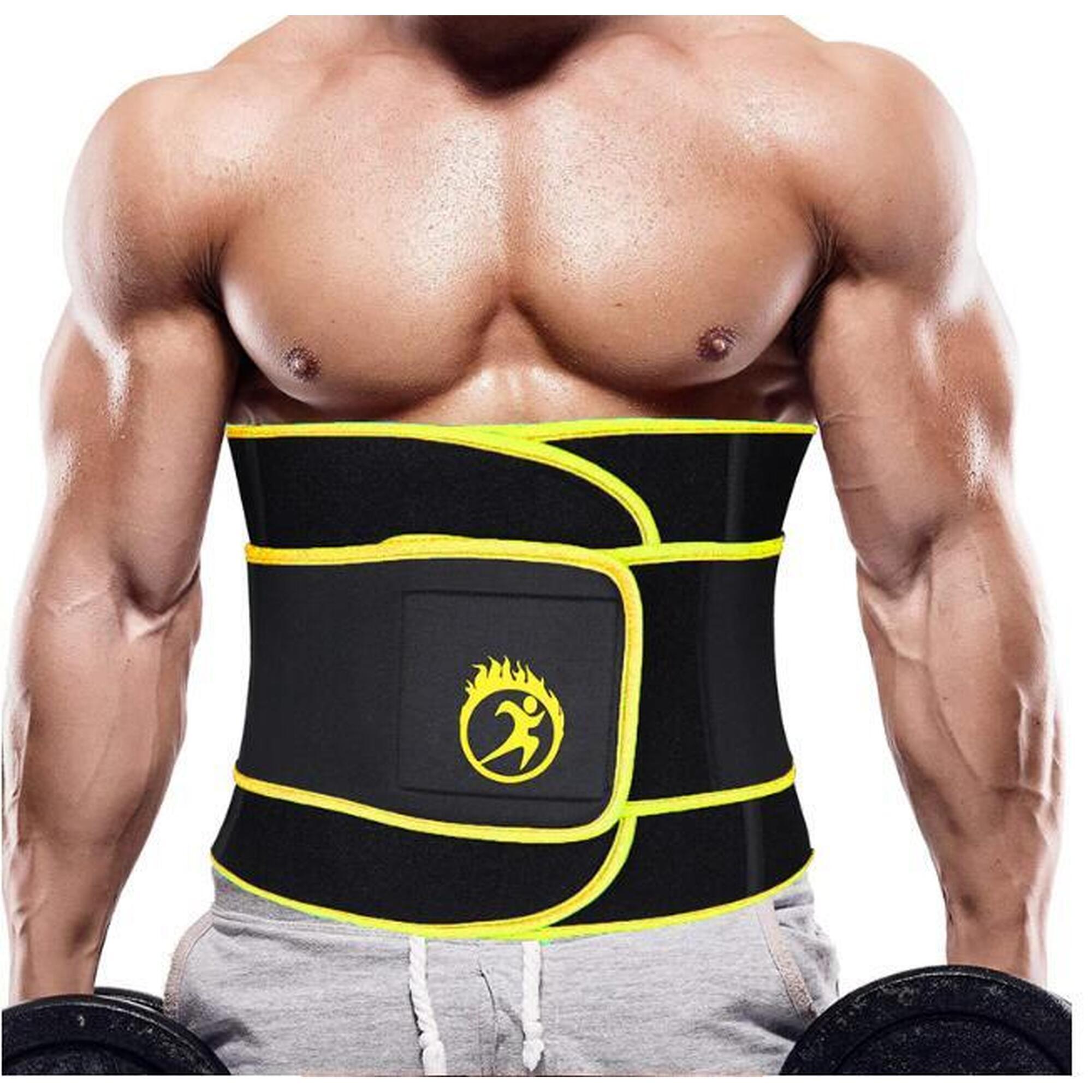 Pas fitness neoprenowy wyszczuplający dla mężczyzn