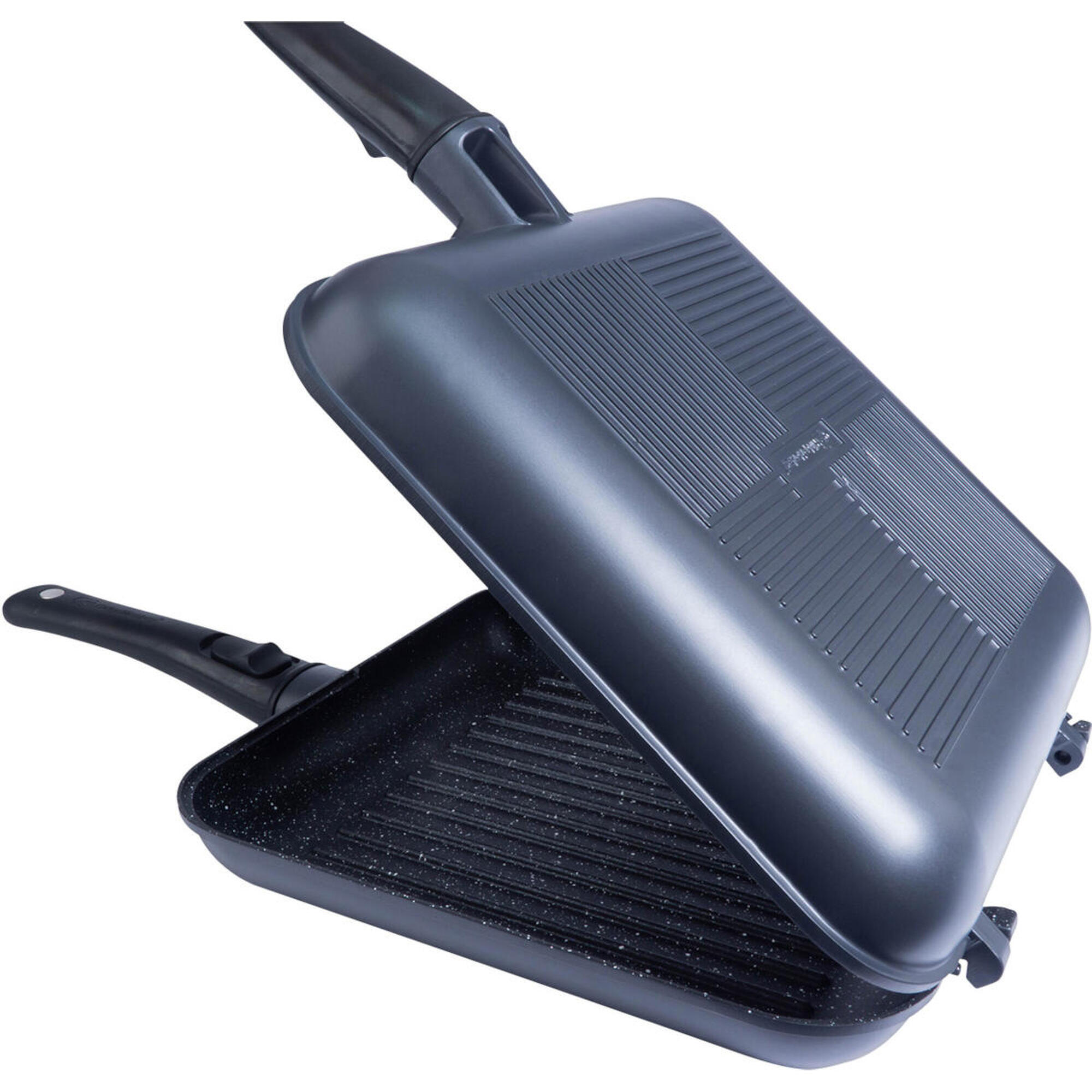 Zestaw patelni RidgeMonkey Connect Pan and Griddle Granite Edition