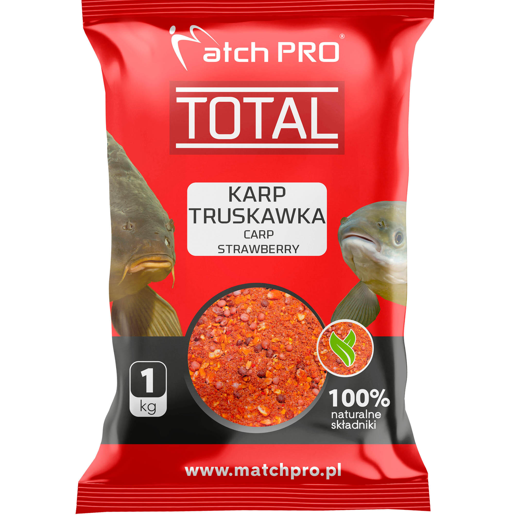 Zanęta Matchpro Total Karp Truskawka 1Kg