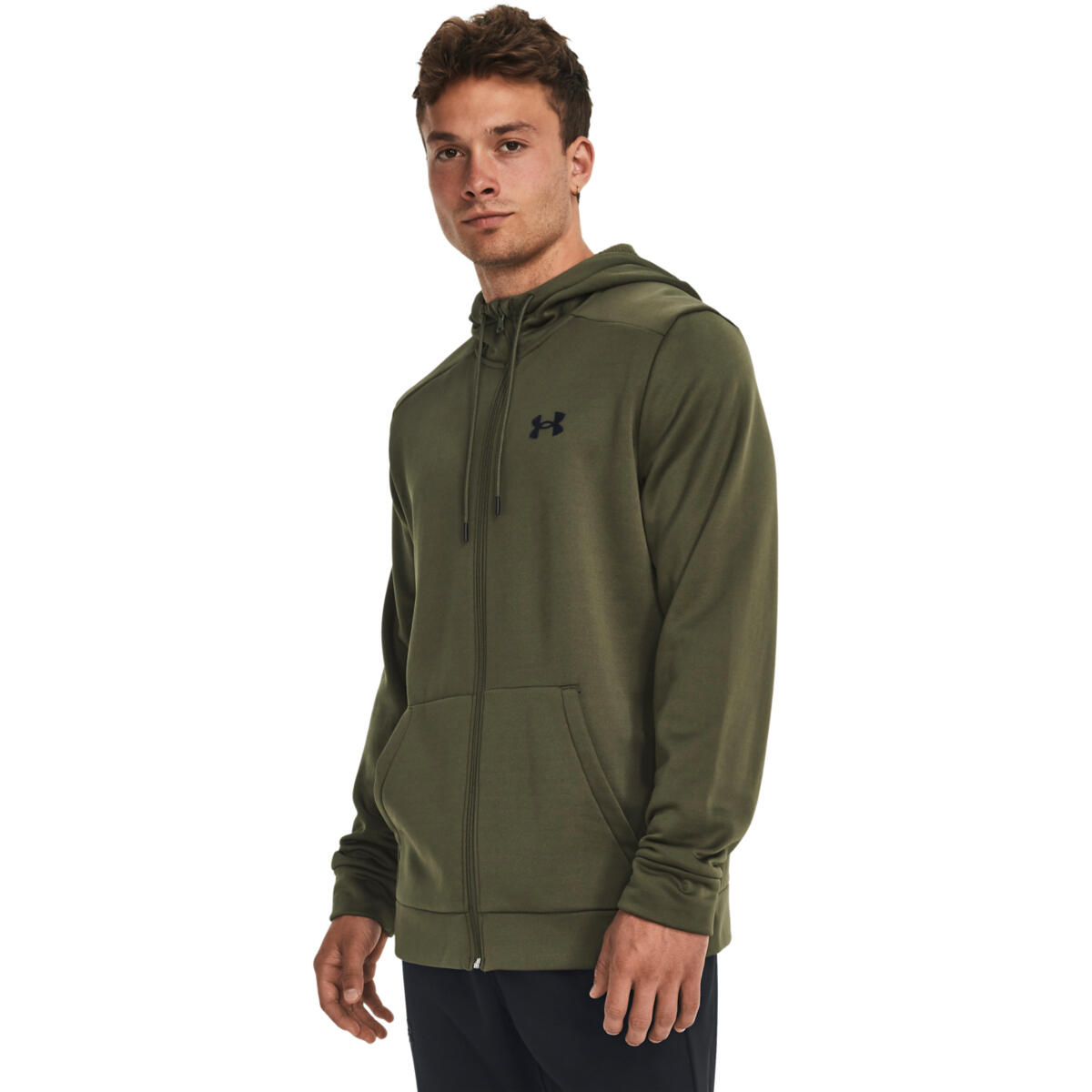 Bluza z kapturem męskie Under Armour Fleece Full Zip Hoodie