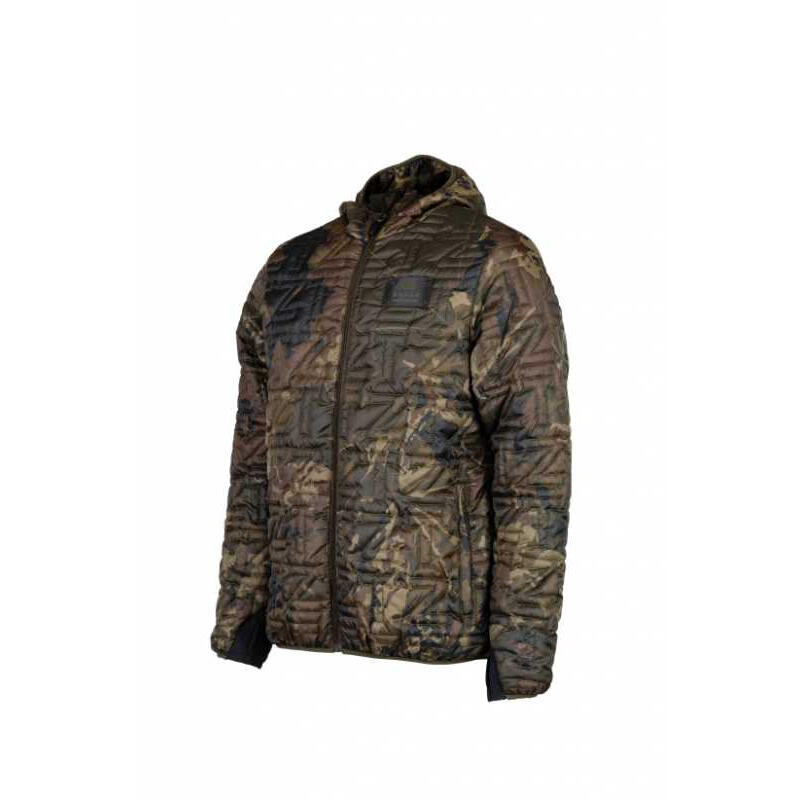 Kurtka Wędkarska Wiatroszczelna Nash Zt Climate Jacket Camo