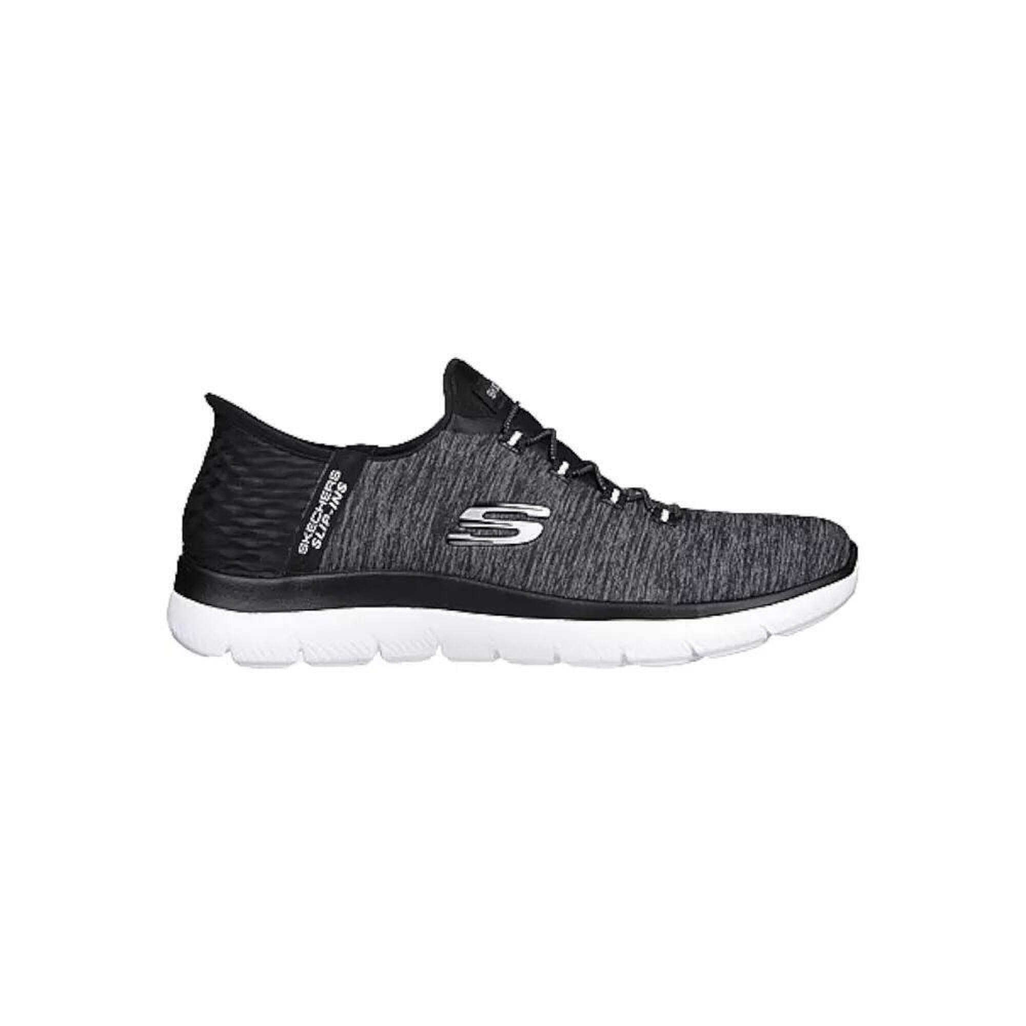Baskets Femme SUMMITS DAZZLING HAZE Skechers BKW 149937 Noir Skechers