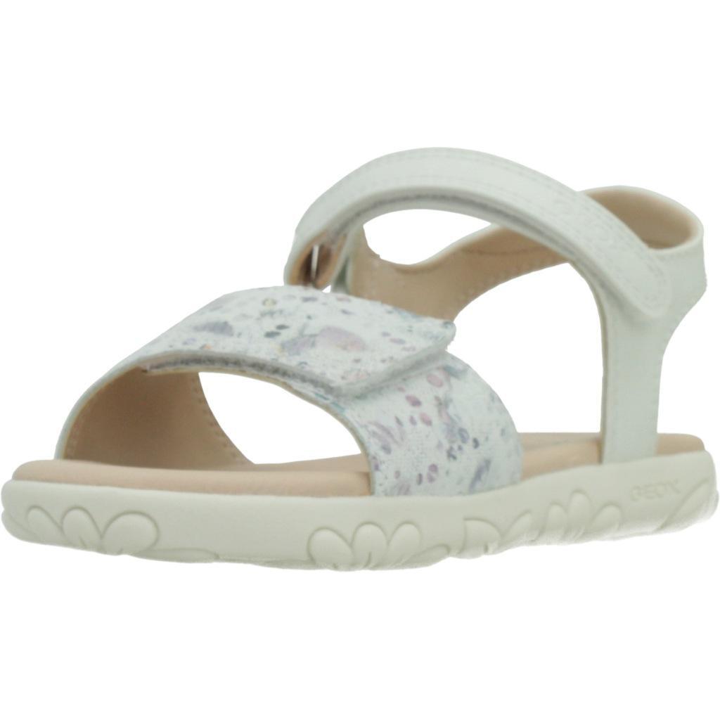 Sandały GEOX J SANDAL HAITI GIRL Biały