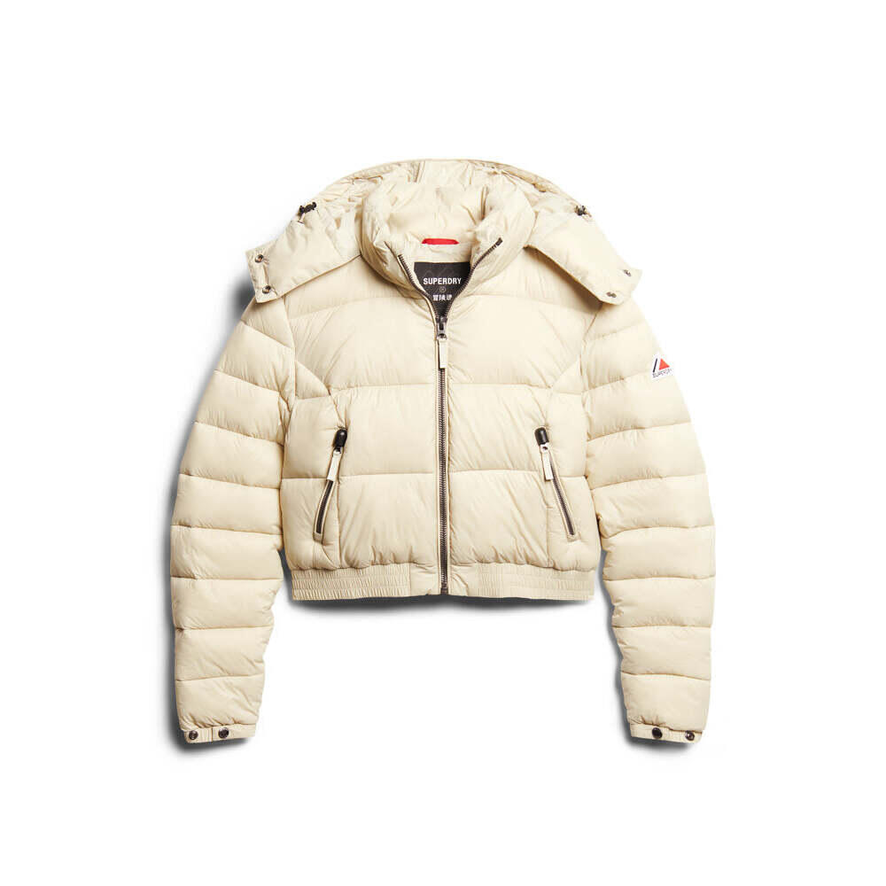 Damska krótka kurtka z kapturem Superdry Fuji