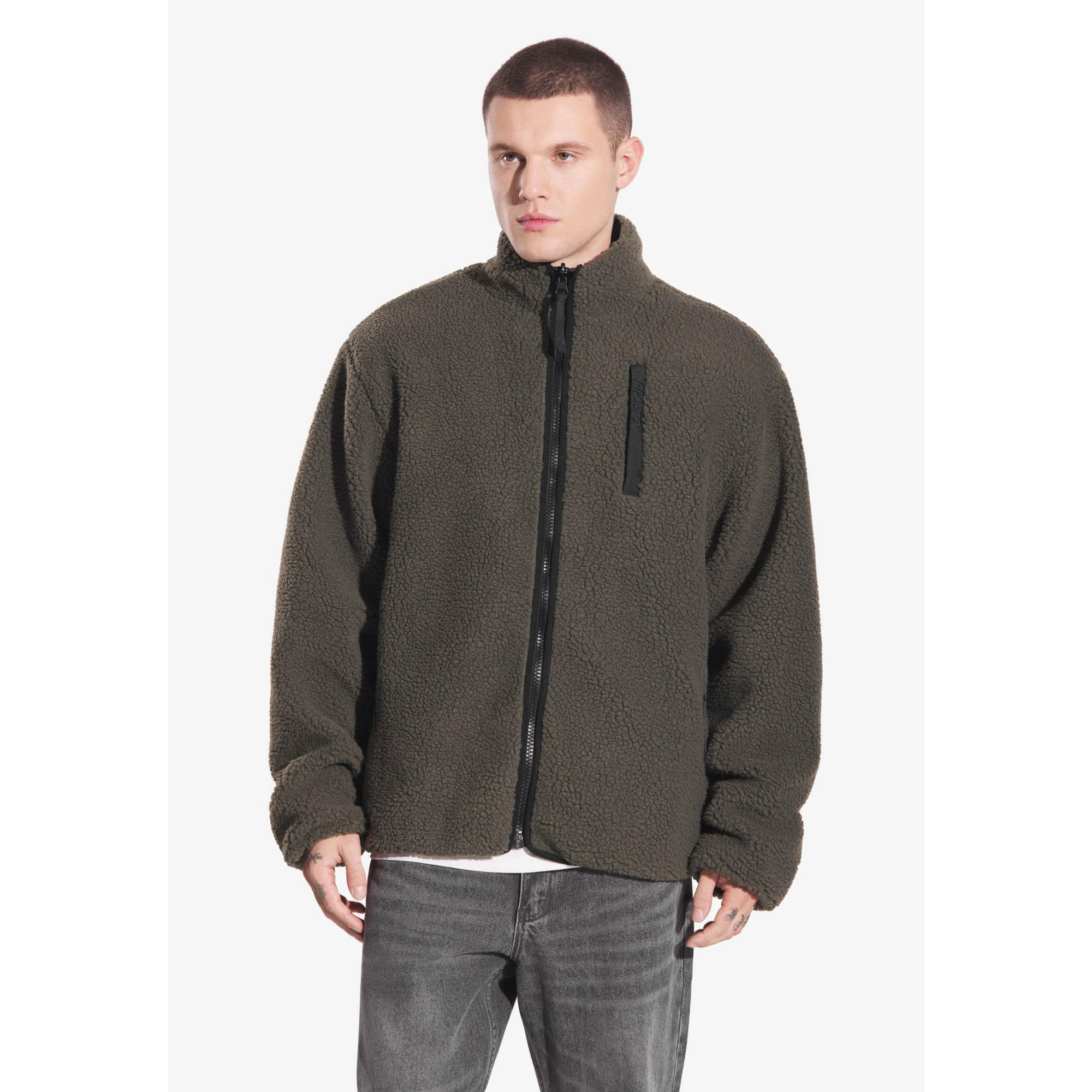 Kurtka turystyczna męska Prosto Sherpa dwustronna