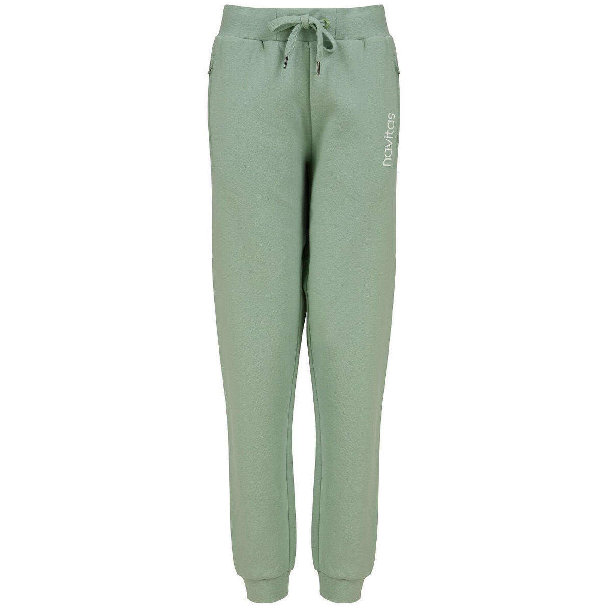 Spodnie Wędkarskie Dresowe Damskie Navitas Womens Joggers Light Green