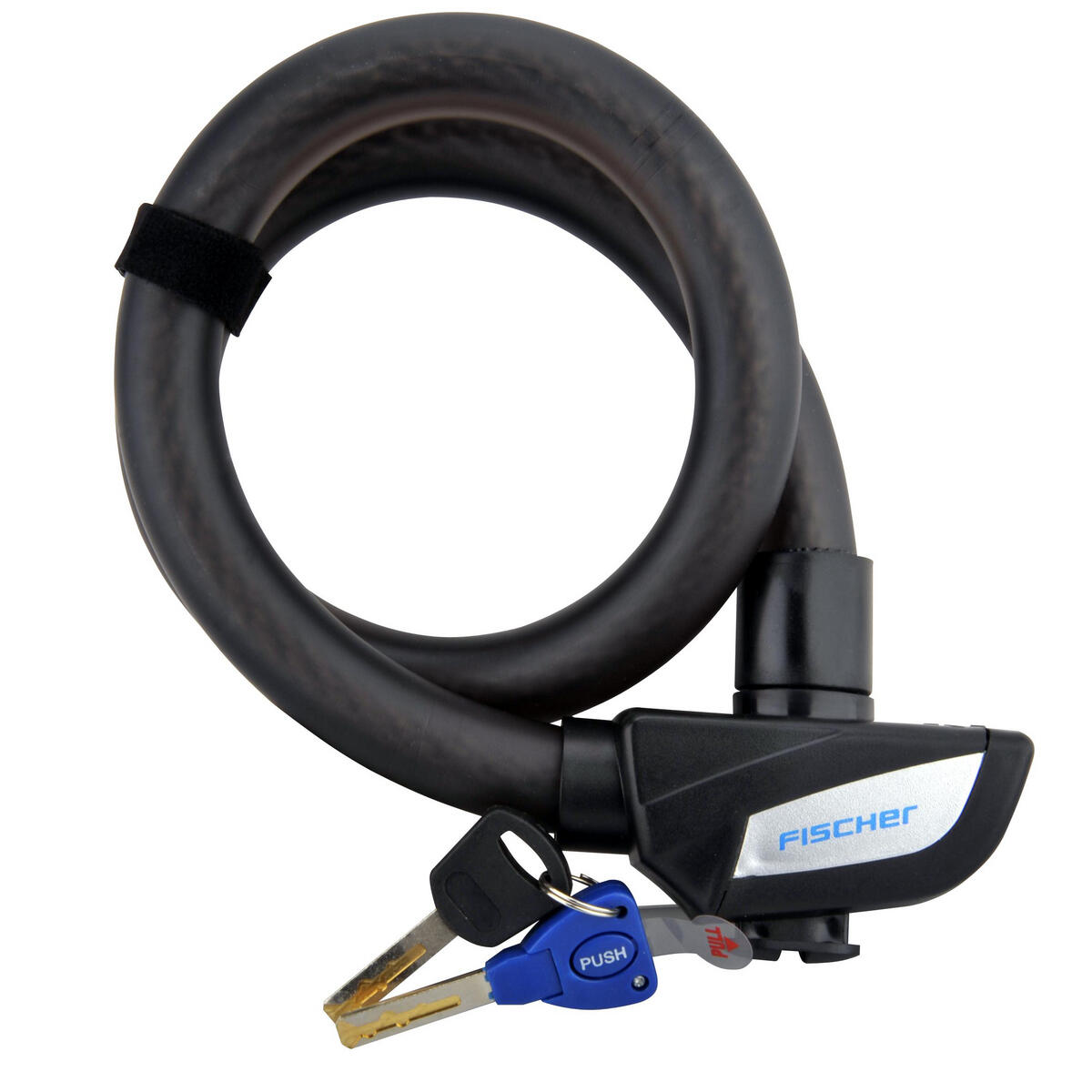 Zapięcie rowerowe linka Fischer 85 cm 23 mm