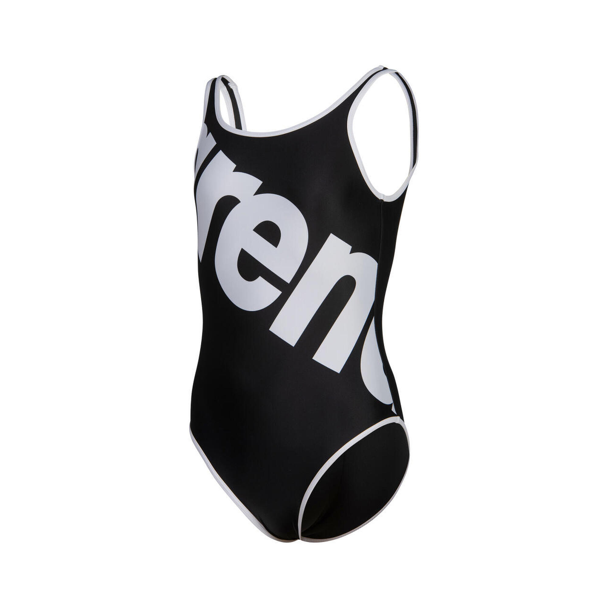 Strój kąpielowy dziewczęcy jednoczęściowy na basen Arena Logo