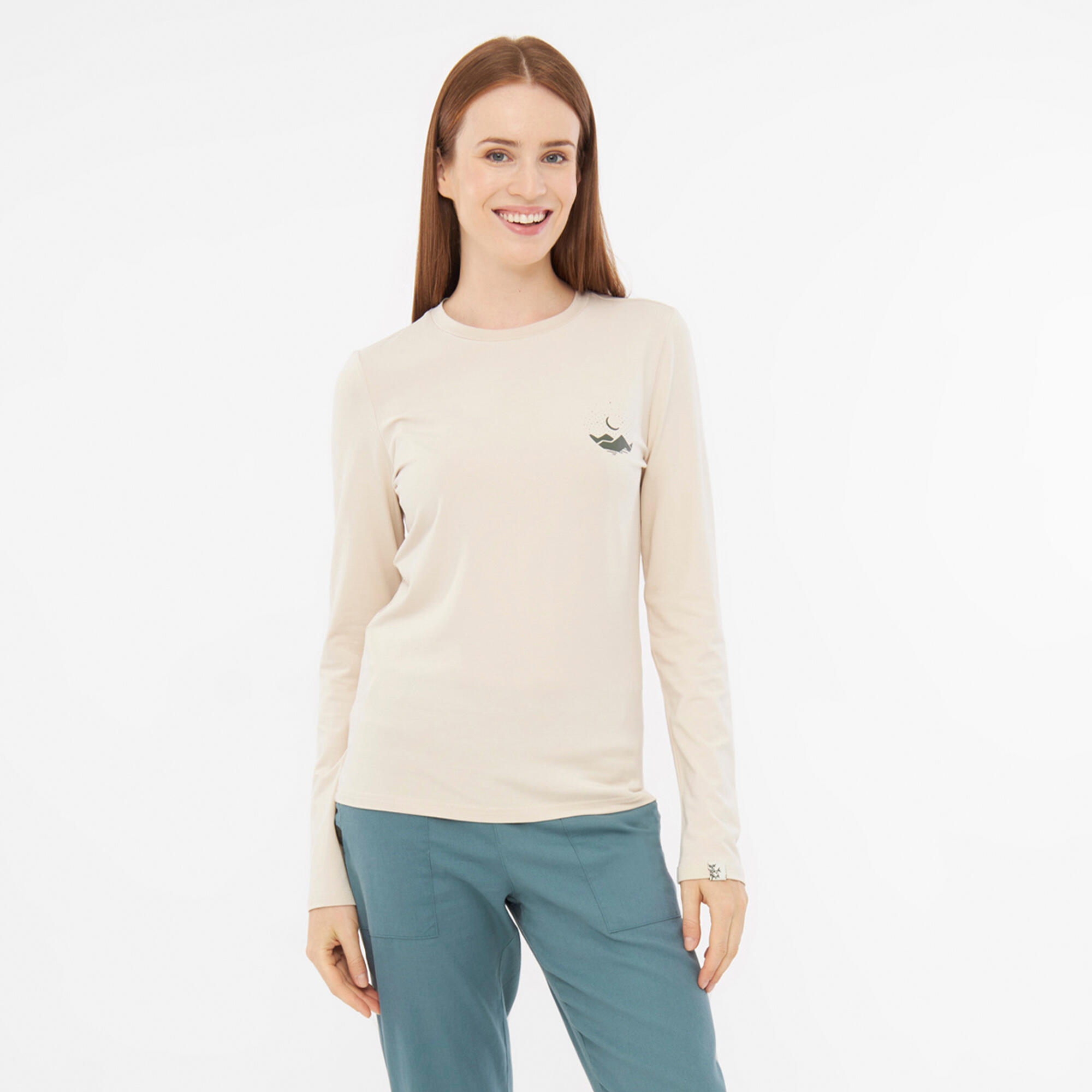 Longsleeve damski VIKING Escalante Lady Bamboo