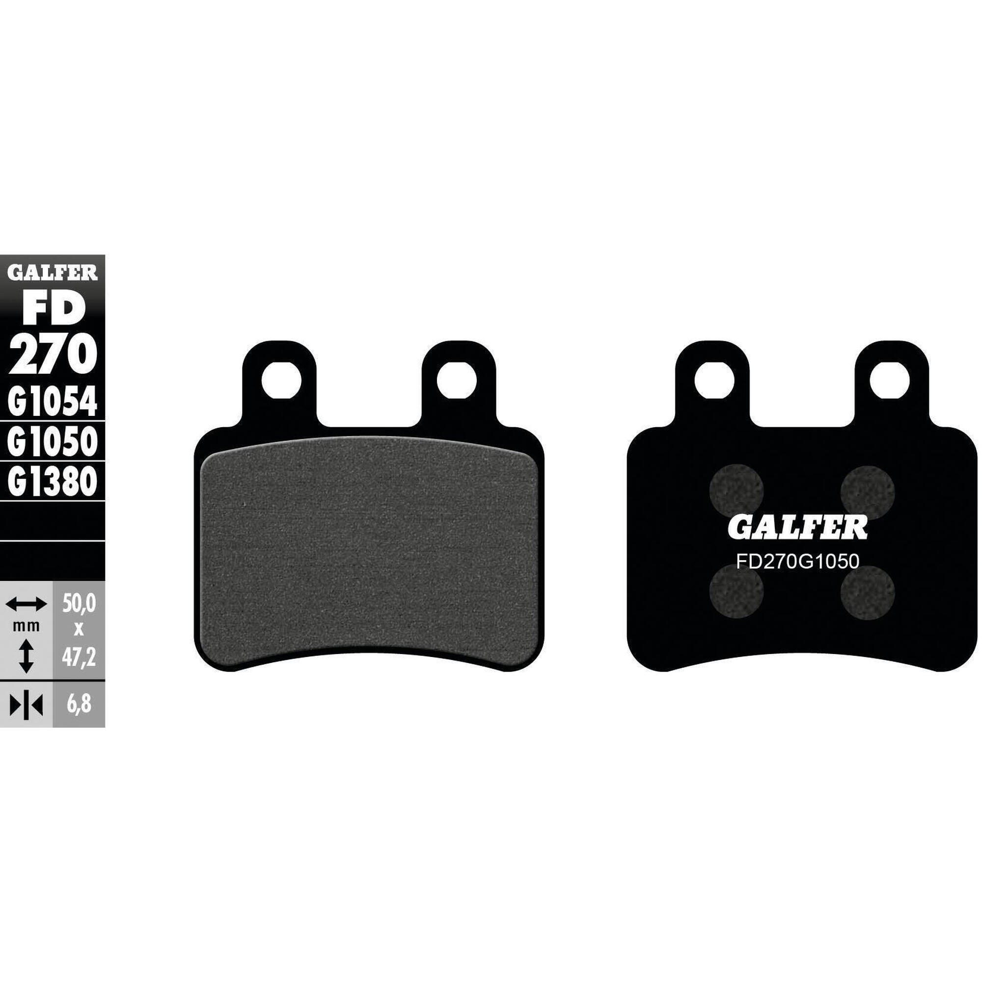 Klocki hamulcowe Galfer FD270 G1050 organiczne do skuterów