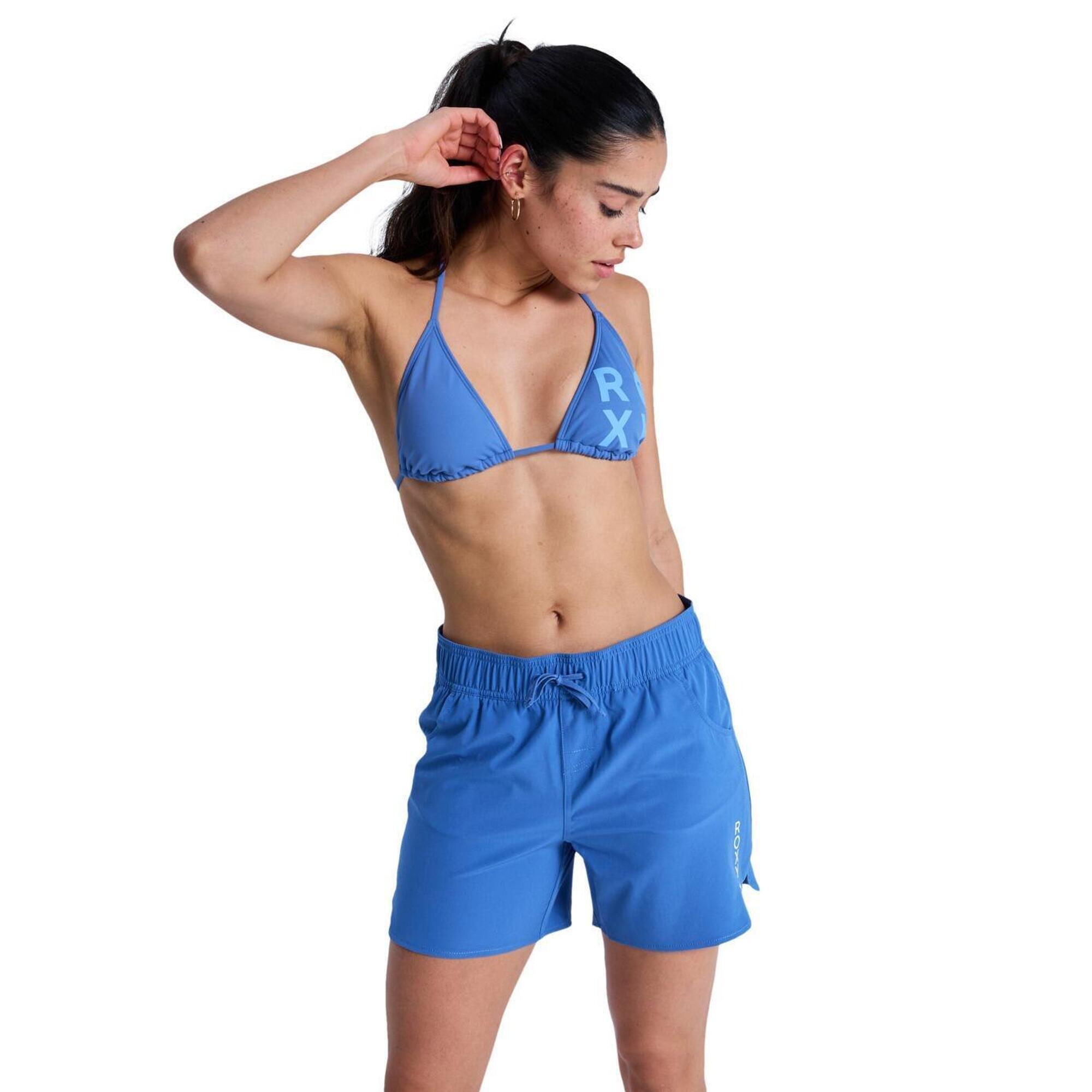 Spodenki boardshort dla Kobiety ROXY WAVE 5" Niebieski