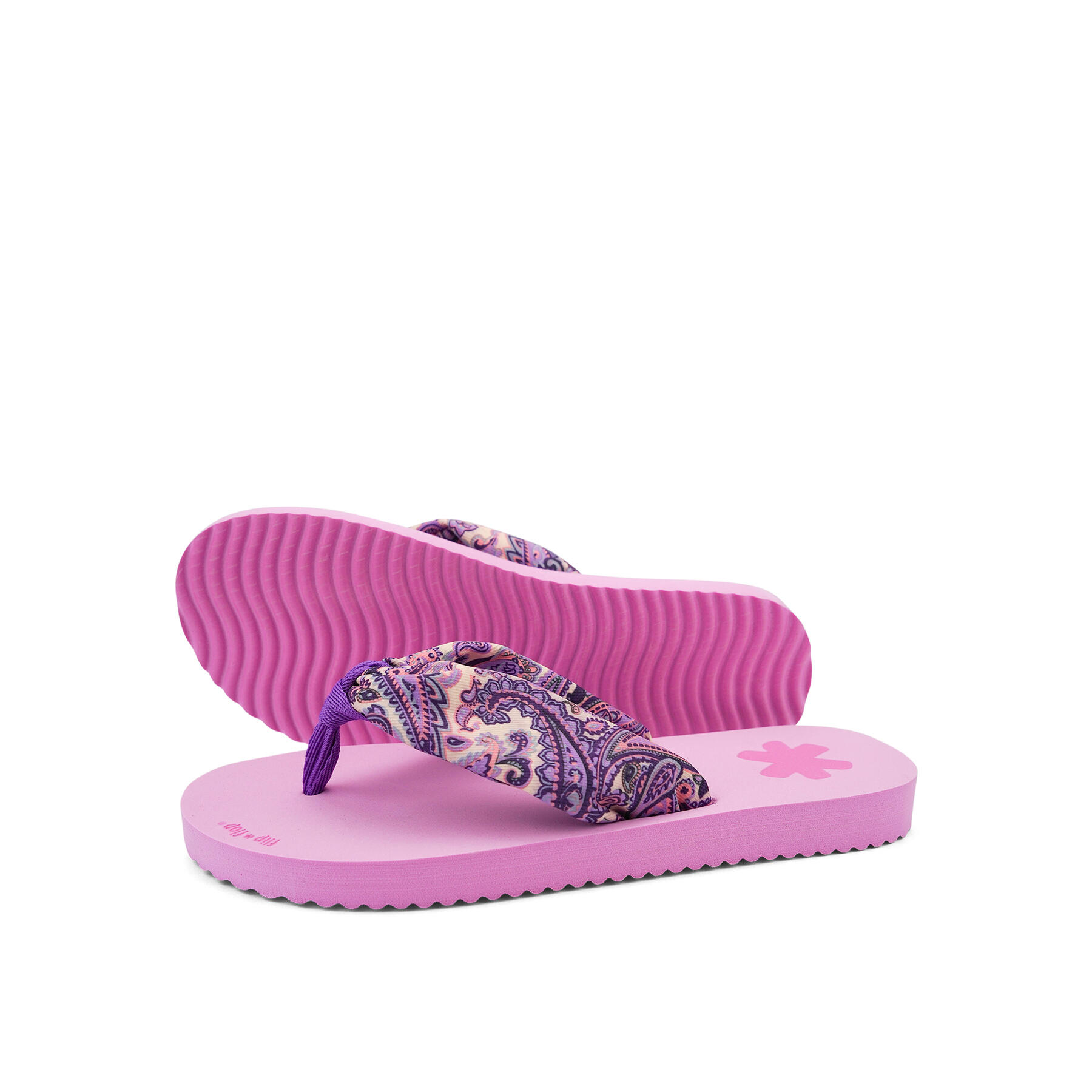Japonki basenowe damskie Flip Flop Tube Paisley