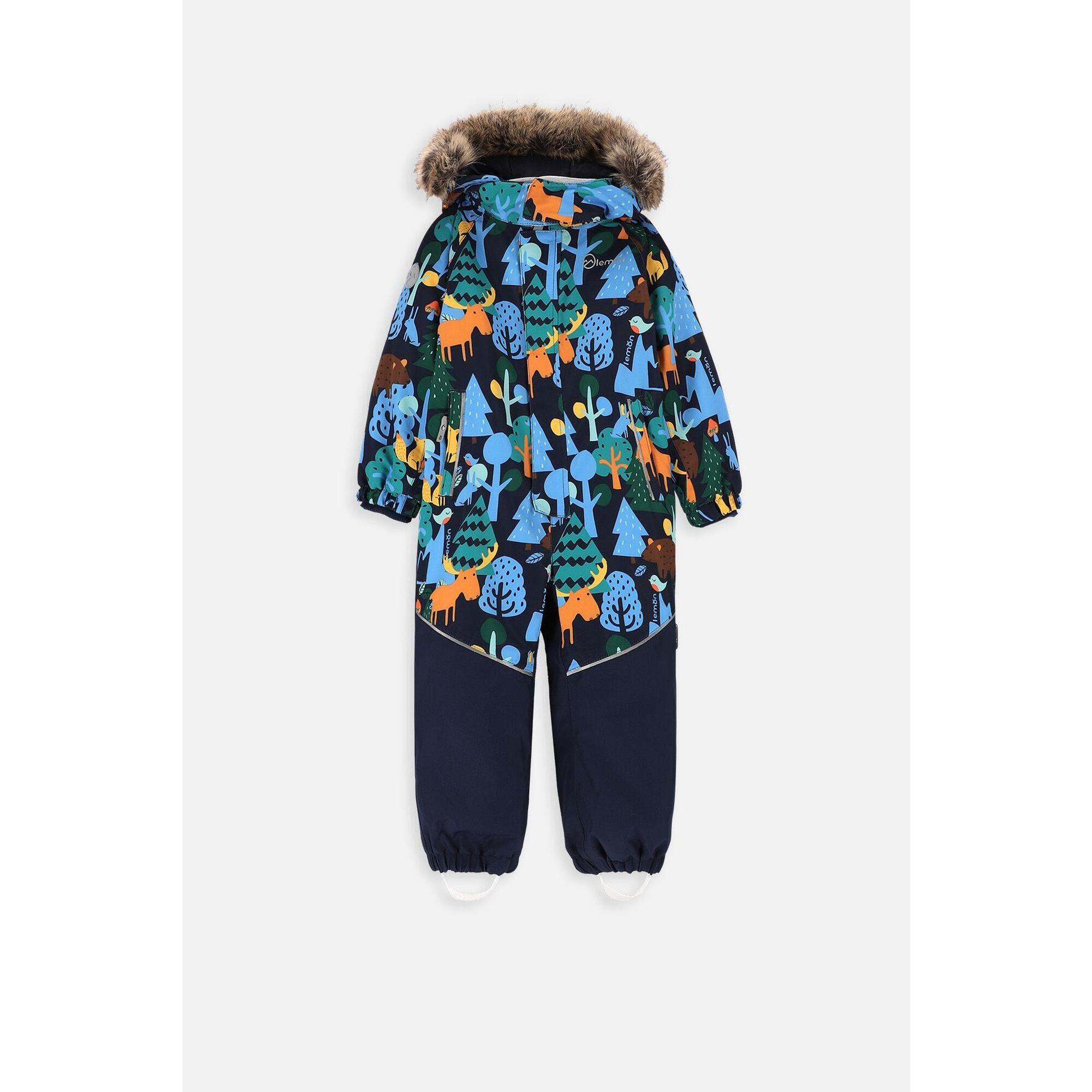 Kombinezon narciarski chłopięcy Lemon Explore ZL3 granatowy