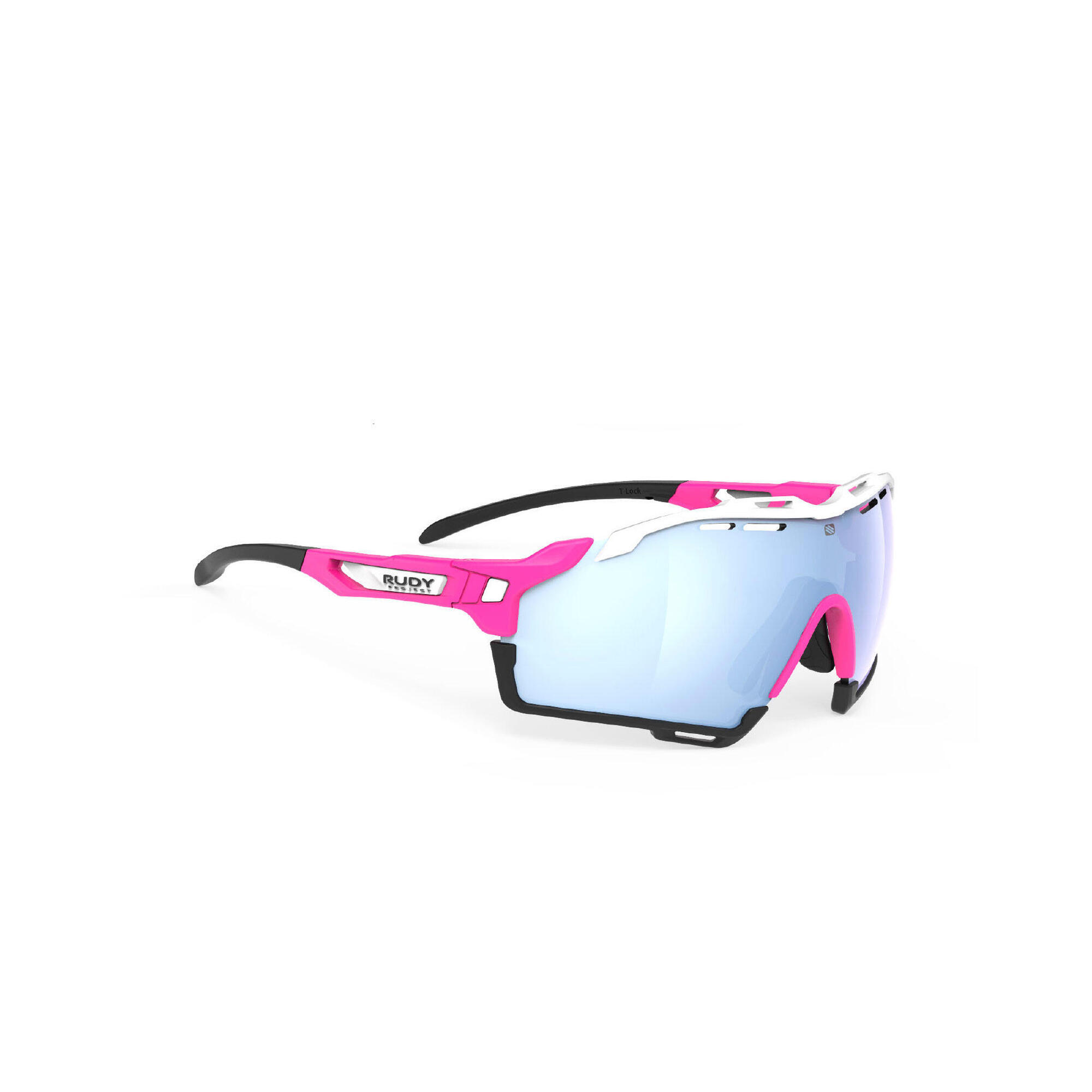 Okulary RUDY PROJECT CUTLINE PINK FLUO MATE C1 - Multilaser ICE