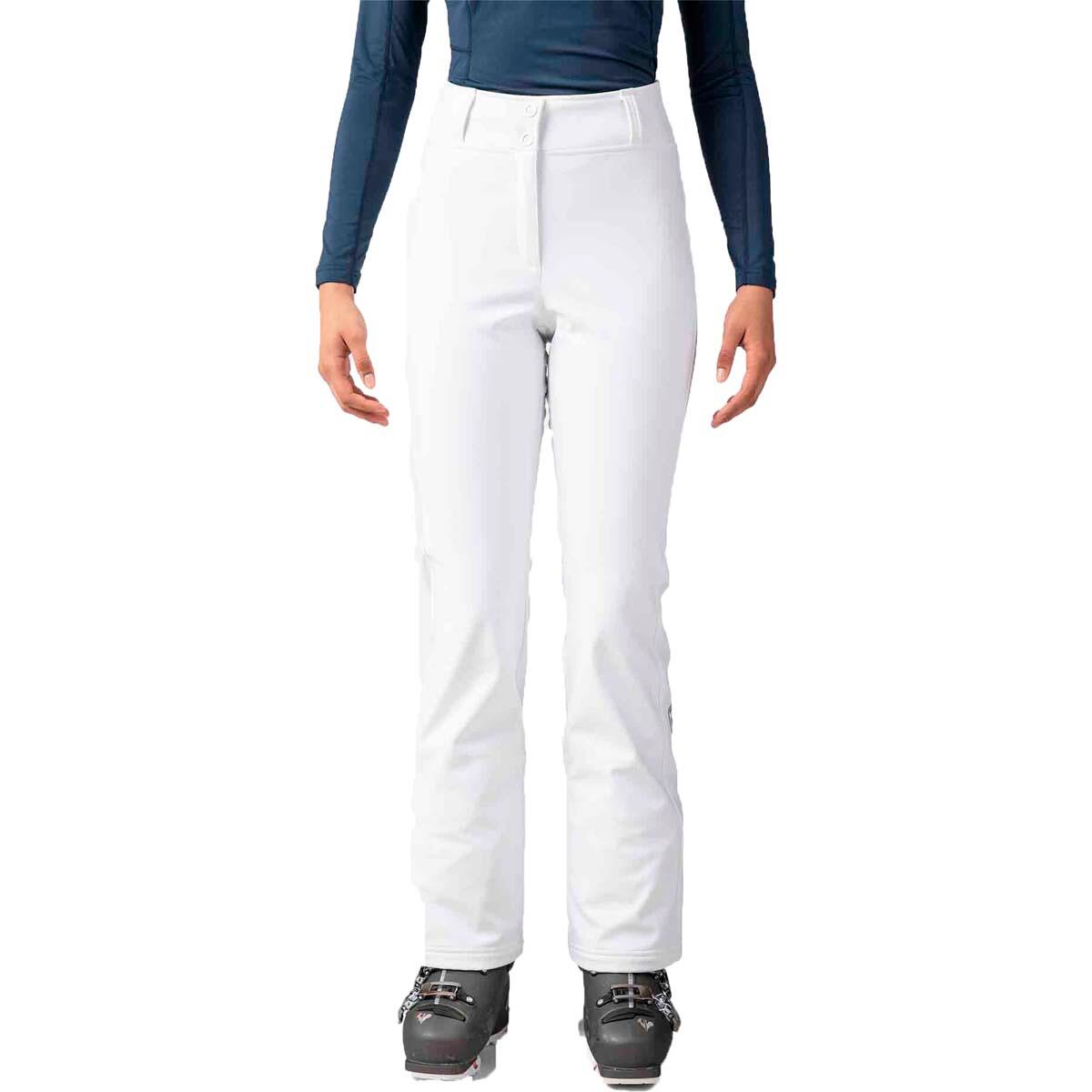 Spodnie Rossignol damskie W Ski Softshell Pant białe