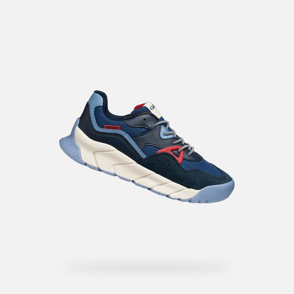 Buty GEOX J FLEXYPER PRO BOY Niebieski