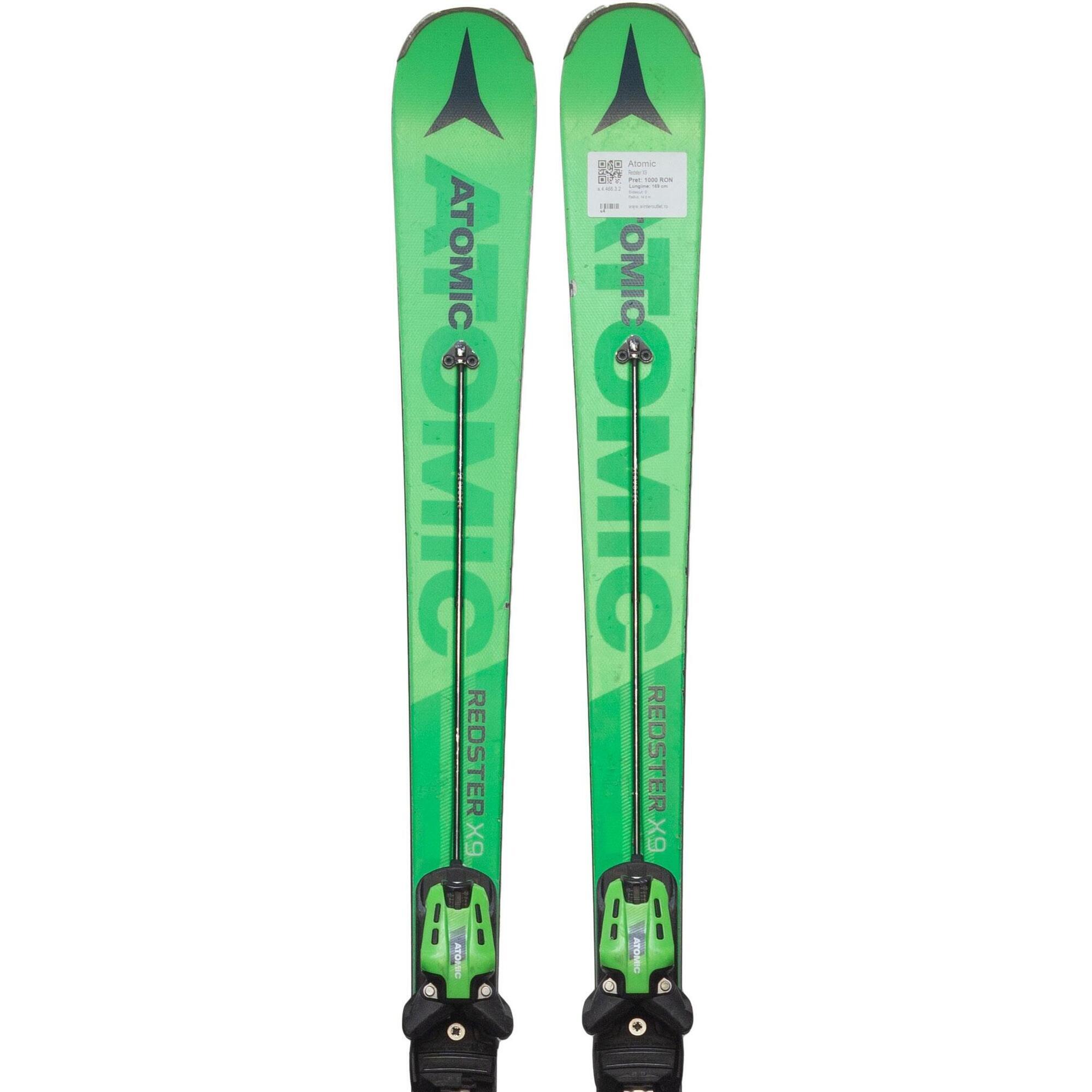 Second Life- Narty ATOMIC Redster X9, 175 cm- Stan zadowalający