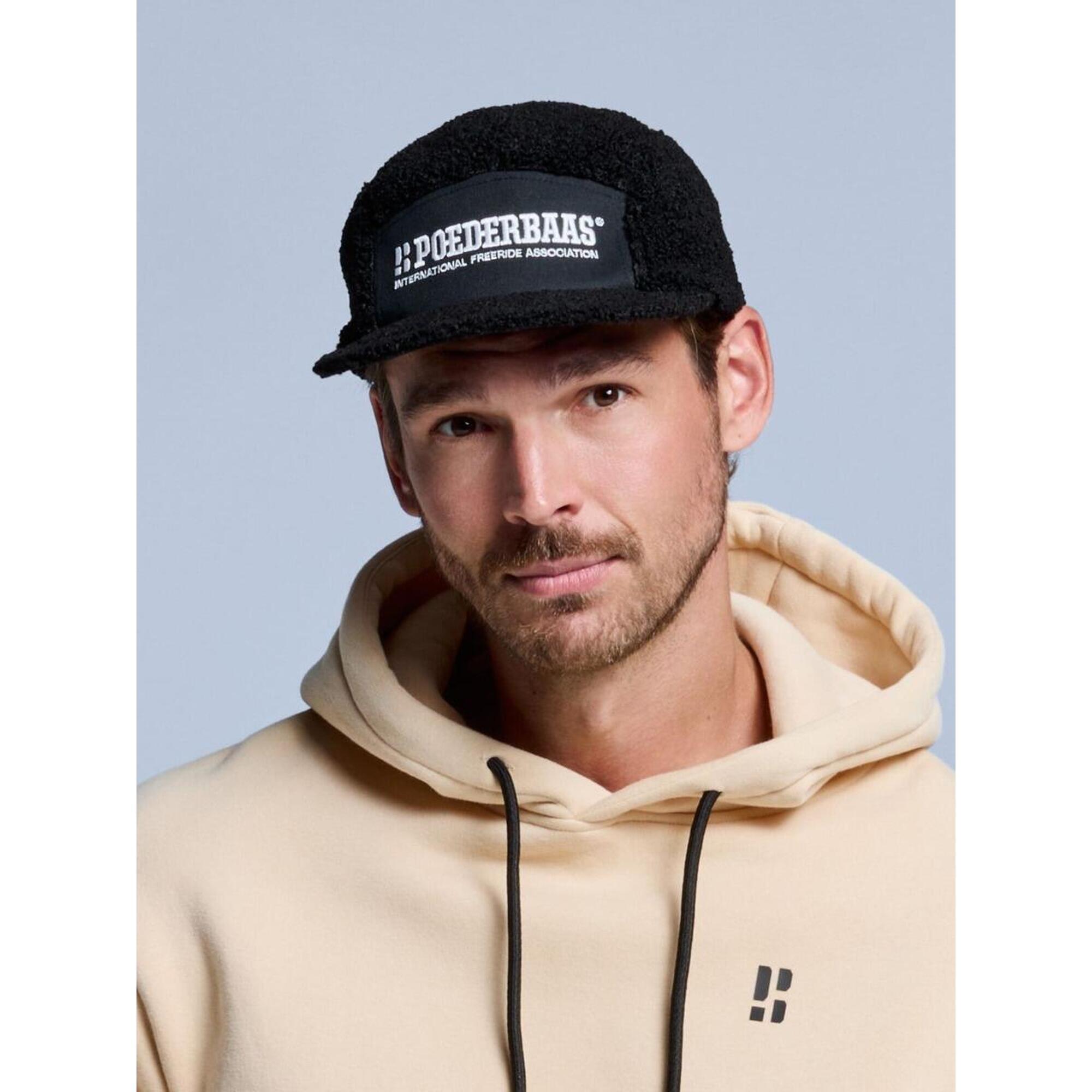 Czapka Ted 5-panelowa Czarna