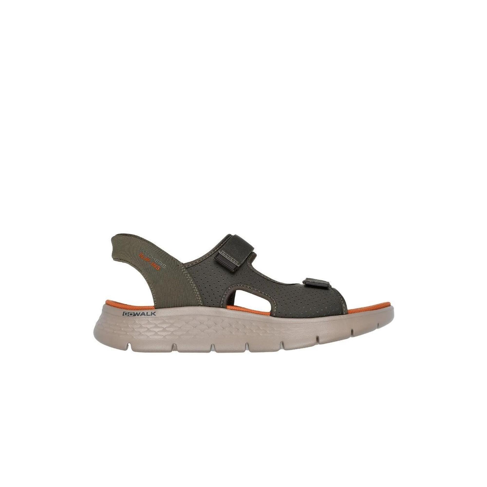 Sandały SKECHERS SLIP-INS GO WALK FLEX Zielony