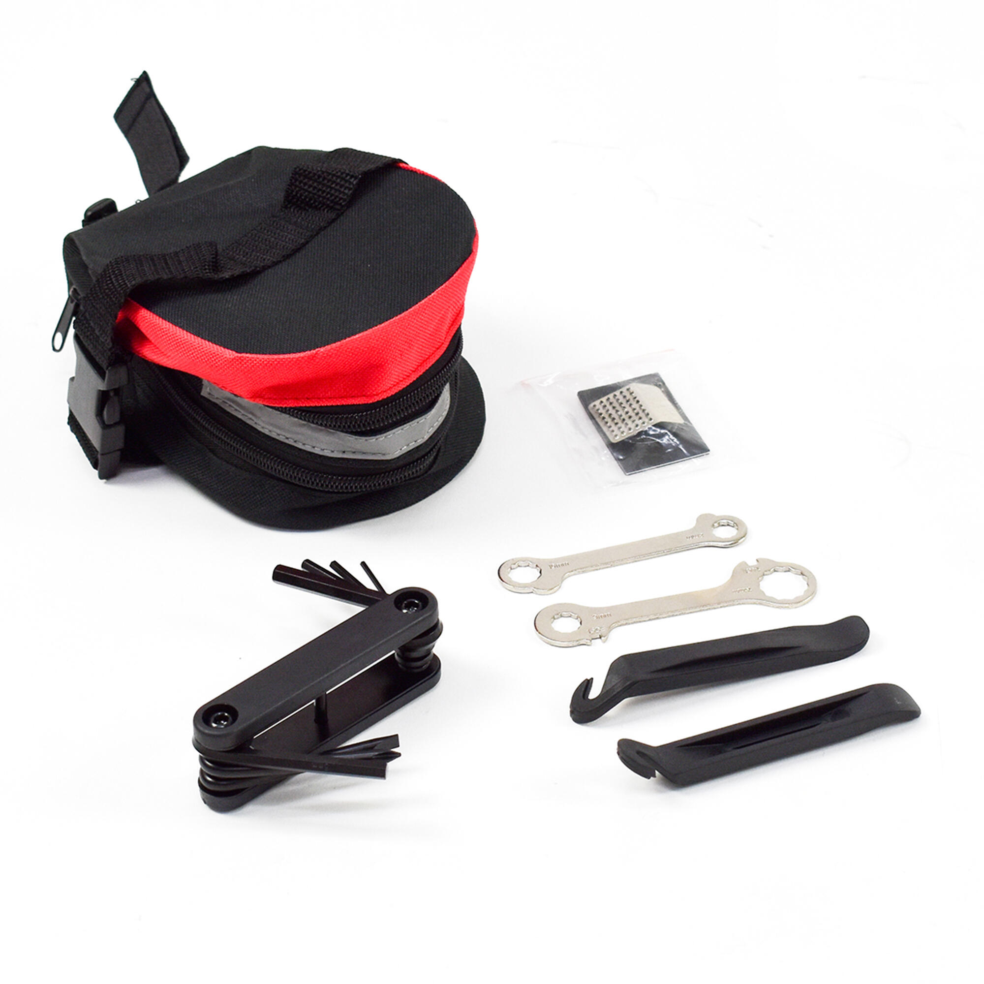 Torba podsiodłowa z zestawem naprawczym do roweru