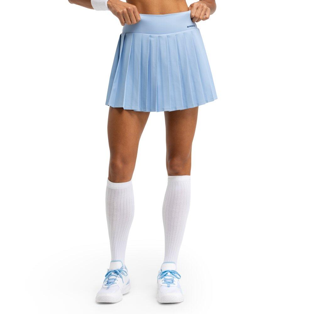 Damskie spódnico-spodenki tenisowe sport.tennis Siroko Flow Femme Light Blue
