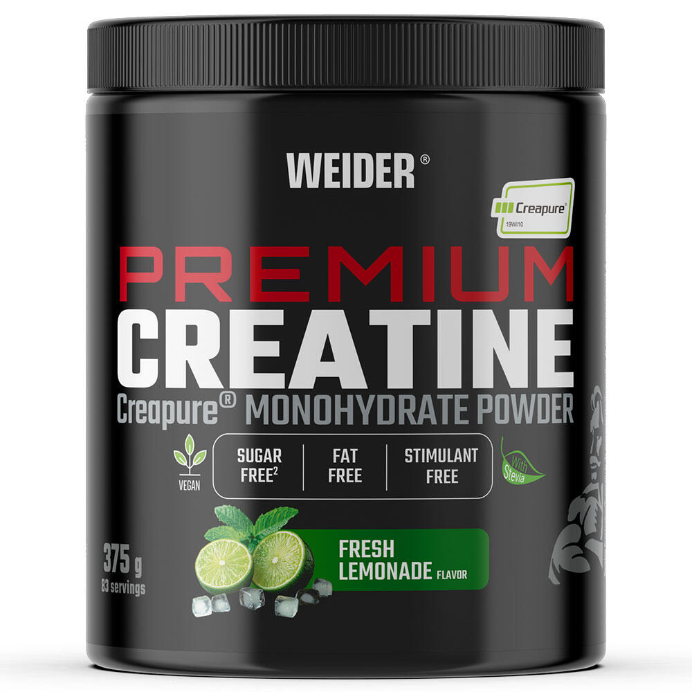 Premium Creatine Creapure 375g Lemonade