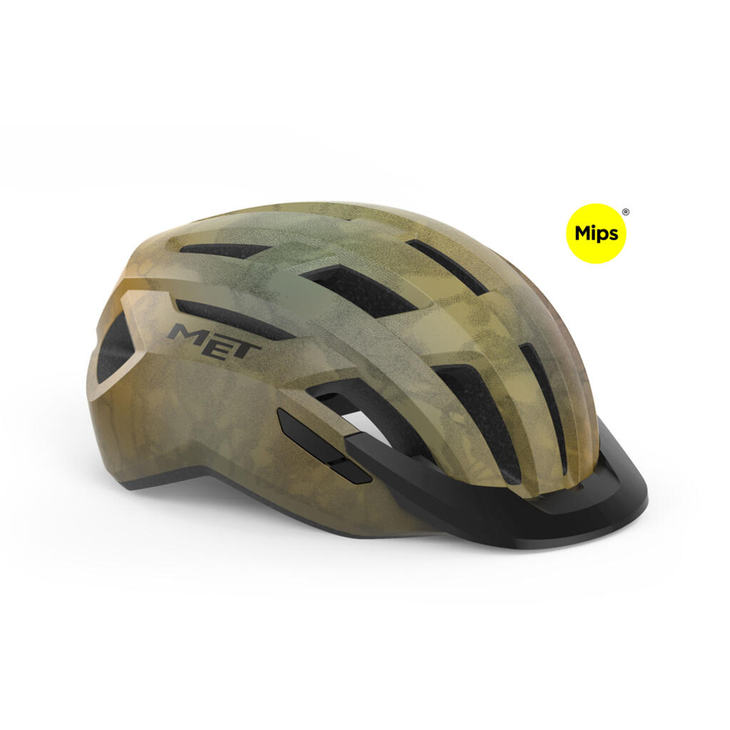 Kask rowerowy z Allroad MIPS Wander Savanna Matt