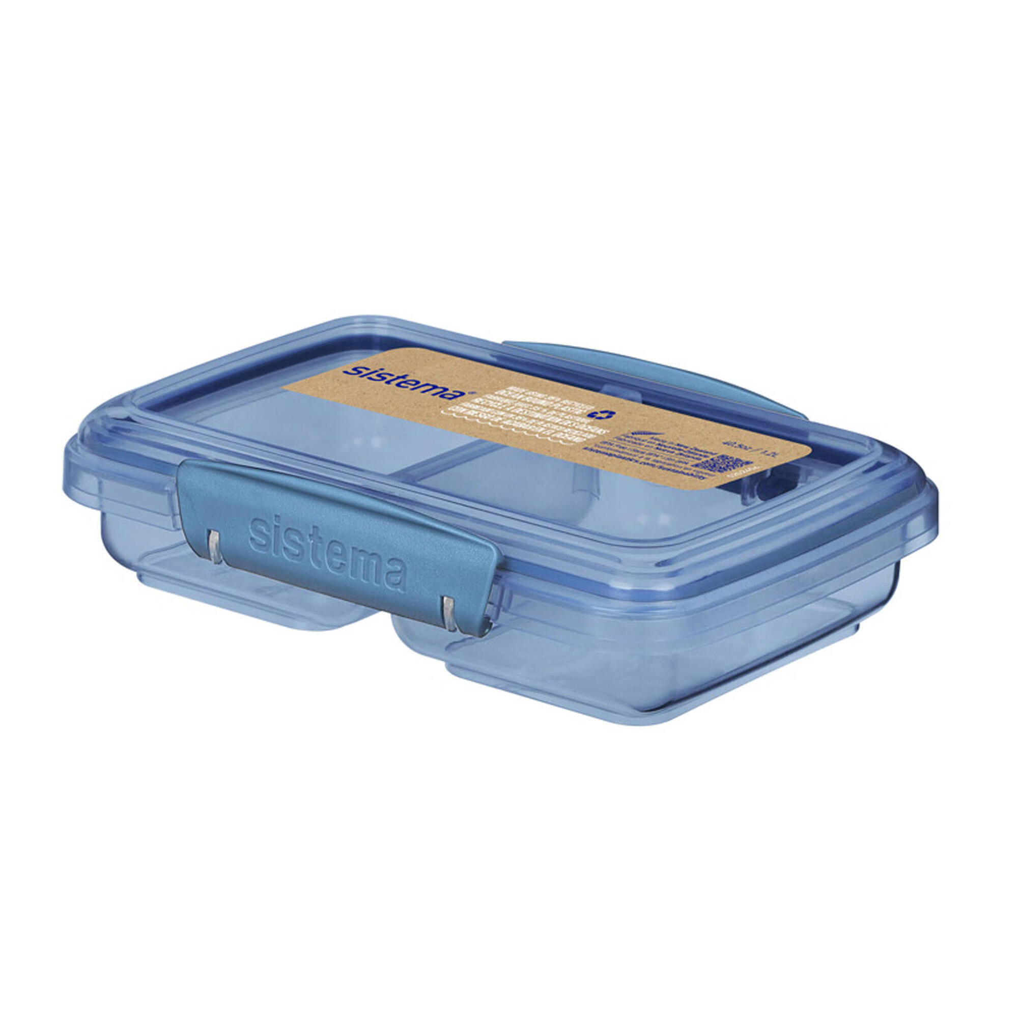 Pojemnik na przekąski Ocean Bound Small Split z 2 przegródkami 350 ml