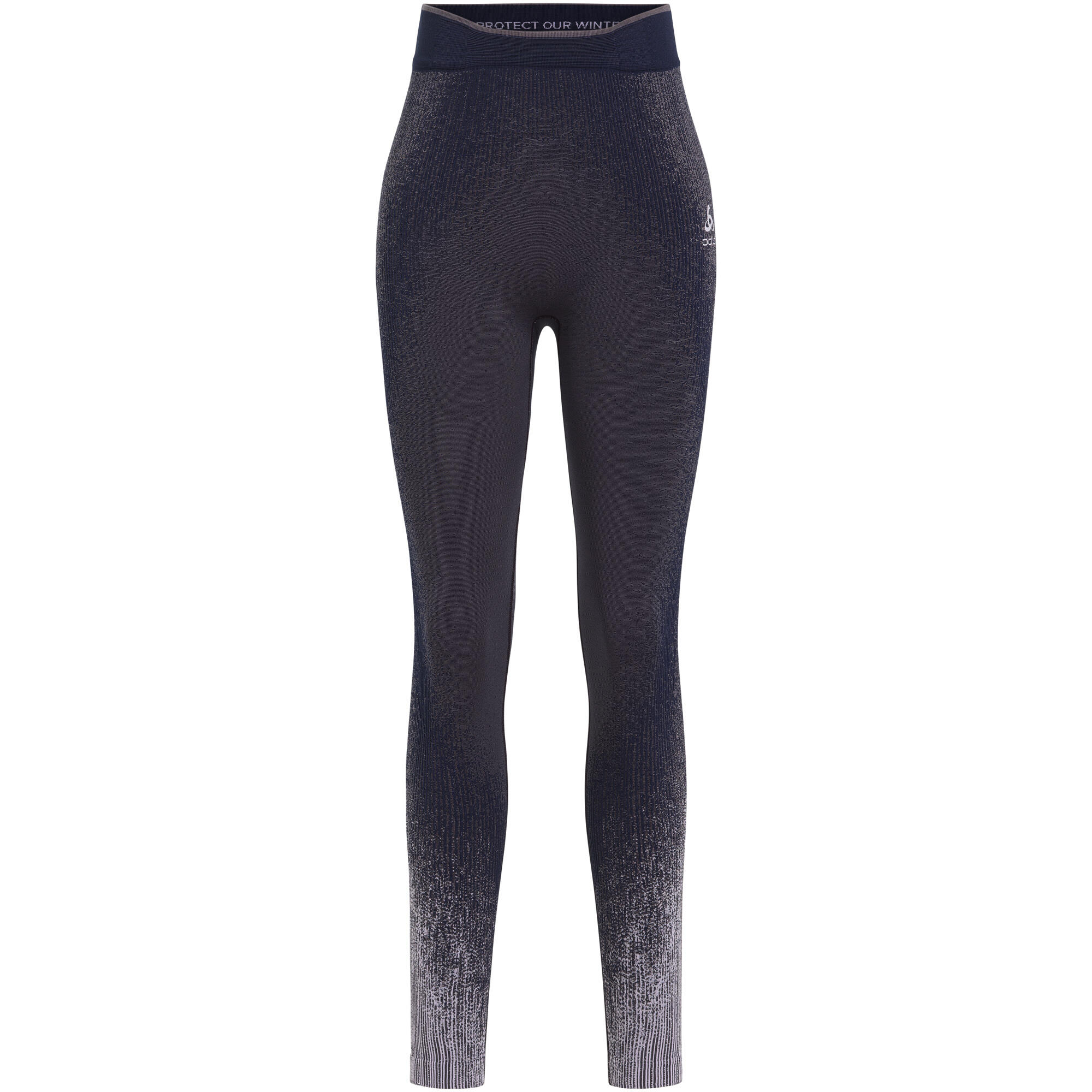 Legginsy termoaktywne damskie ODLO Performance Warm Blackcomb BL