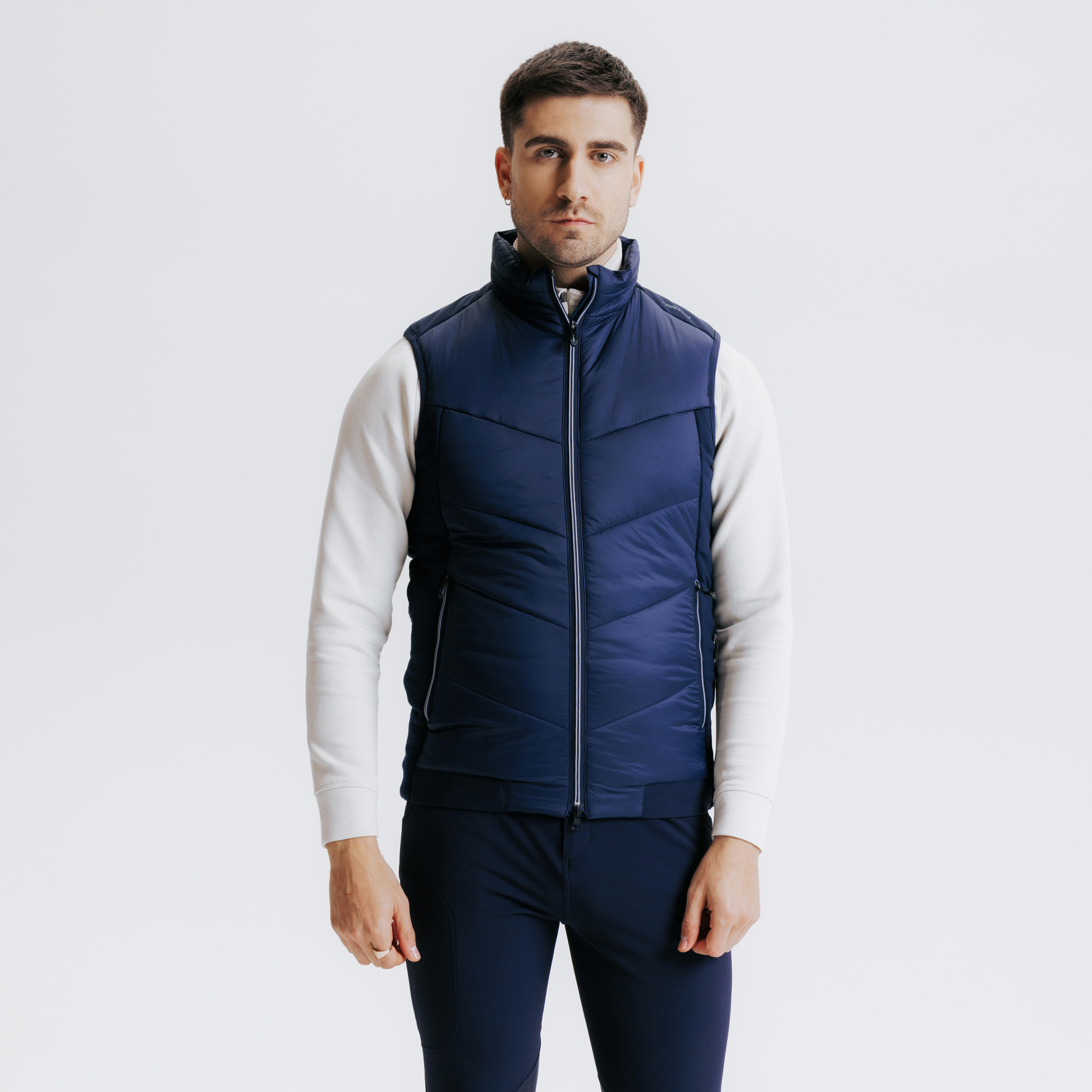 Kamizelka jeździecka męska Fouganza 500