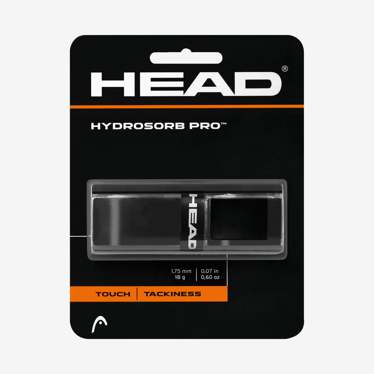 Owijka bazowa do rakiety tenisowej Head HYDROSPORB PRO black