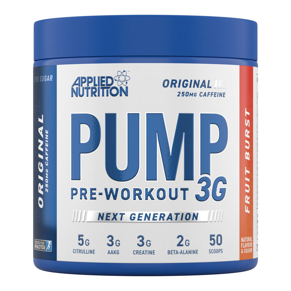 Przedtreningówka Pump 3G Applied Nutrition Fruit Burst 375g