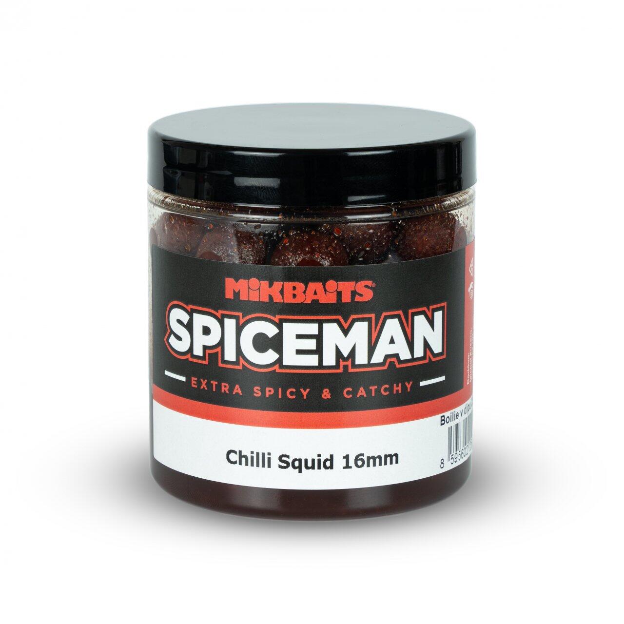 Kulki Haczykowe W Dipie Mikbaits Spiceman 250Ml - Chili/Squid 16Mm