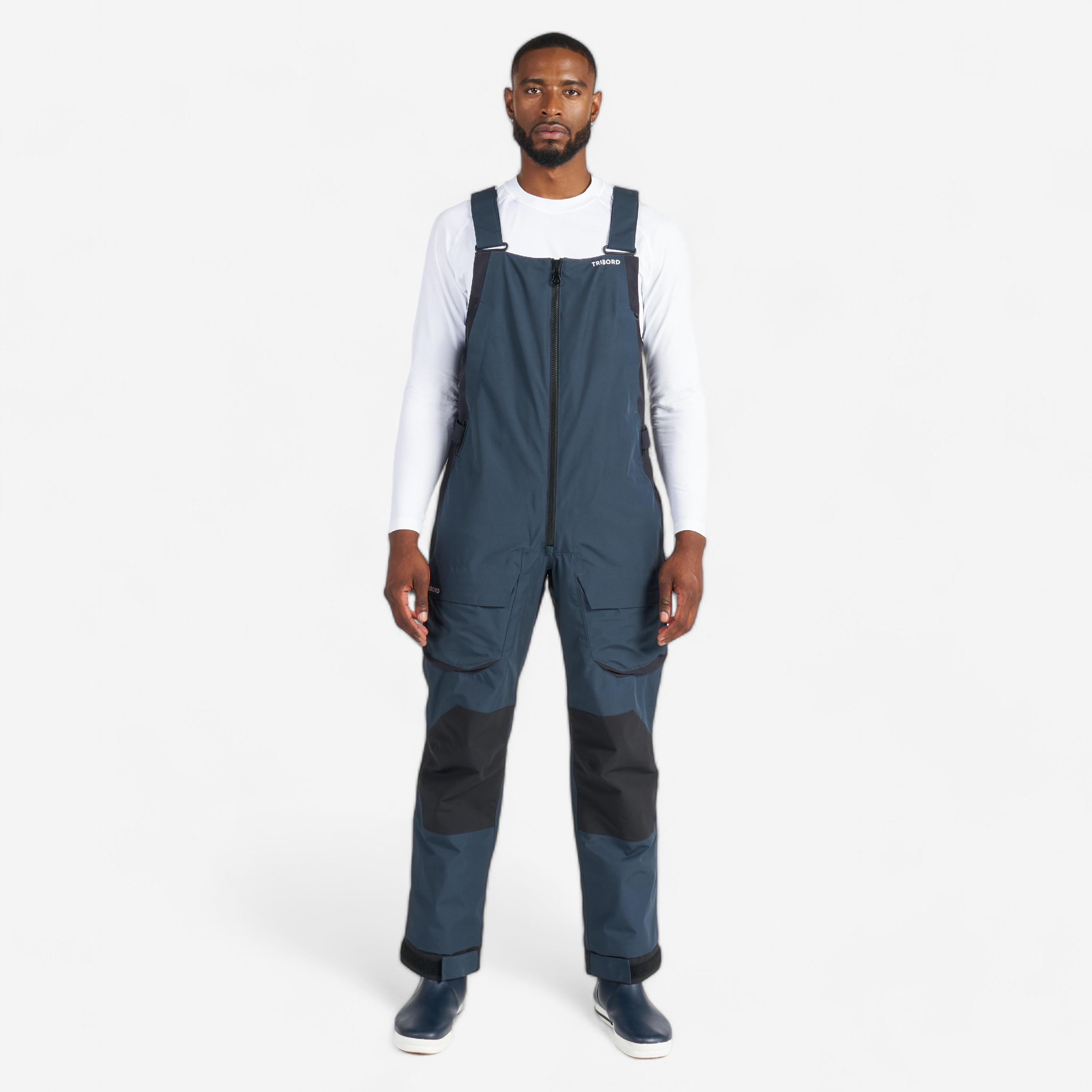 Spodnie żeglarskie męskie Decathlon Sailing 500 na szelkach