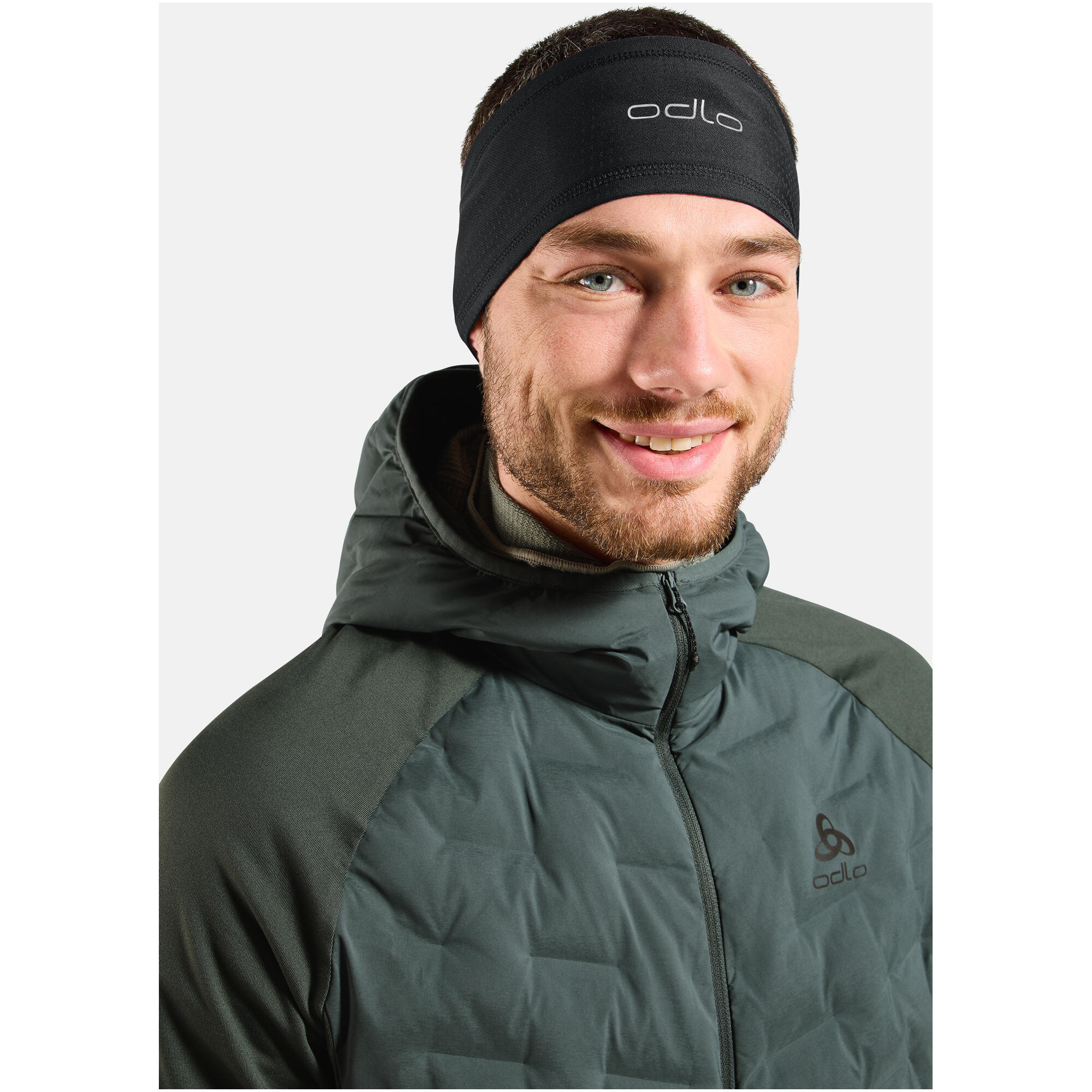 Opaska Odlo Headband POLYKNIT WARM REFLECTIVE