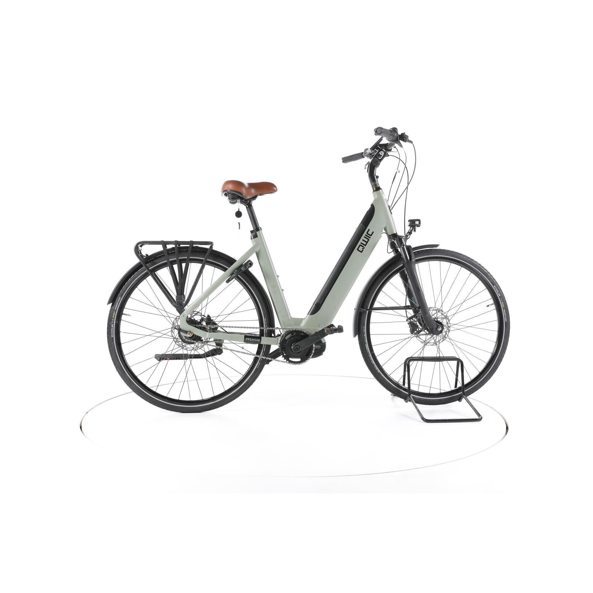 Second Life - QWIC MN8+C City E-Bike Niska rama - Bardzo dobry stan