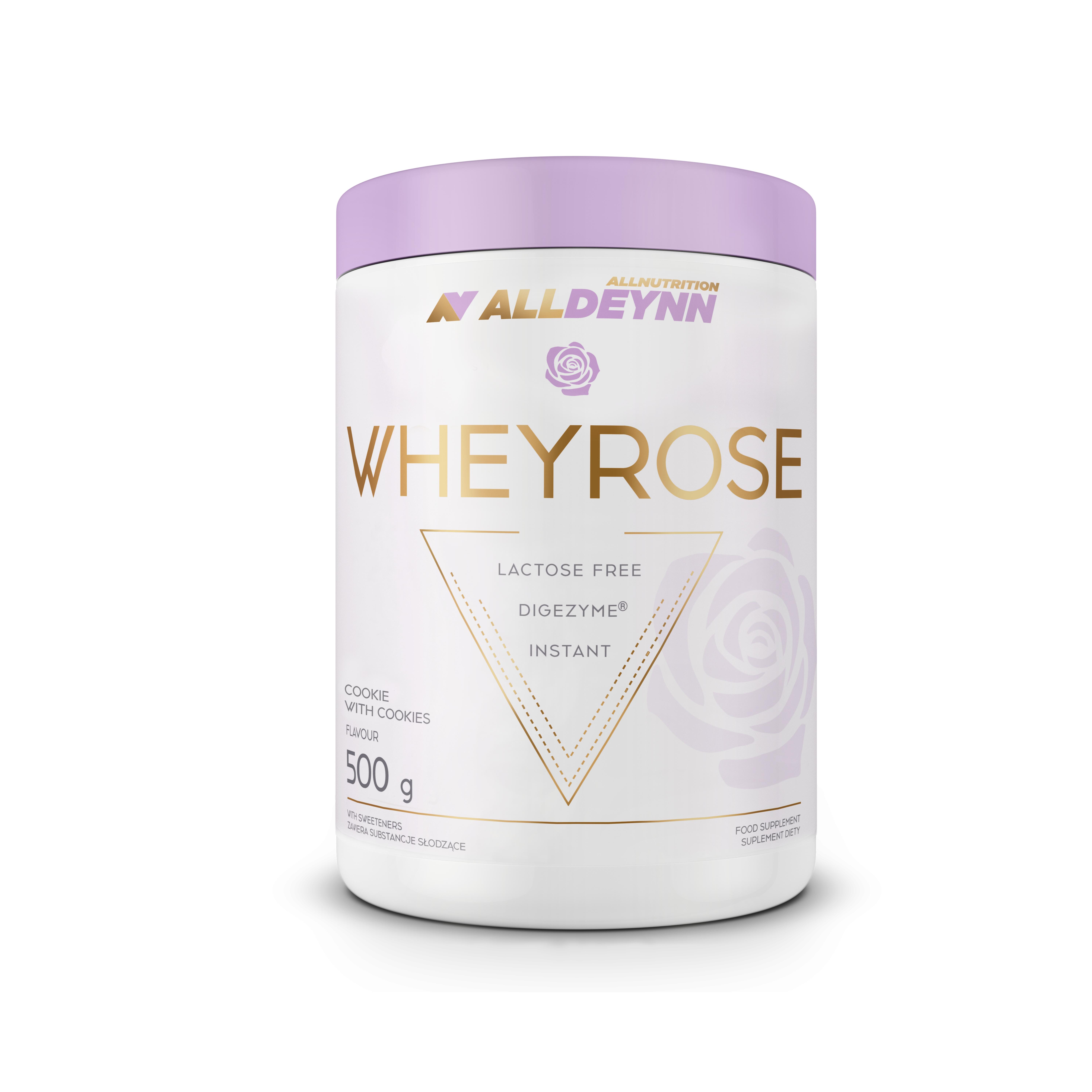 Odżywka białkowa ALLDEYNN WHEYROSE 500 g COOKIE WITH COOKIES