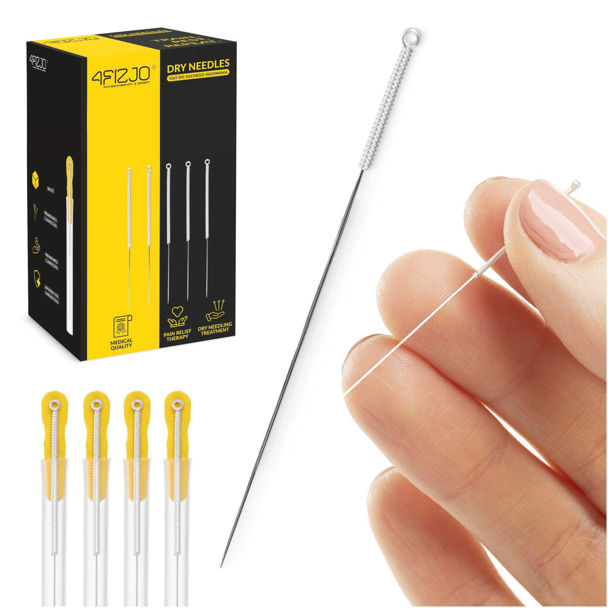 Jednorazowe igły do akupunktury 4FIZJO