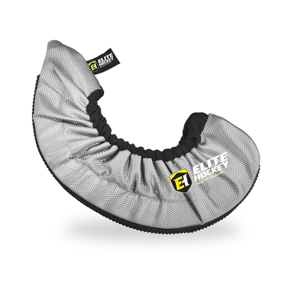 Ochraniacz Łyżew Pro Hokej Srebrny Senior XL (45-49)