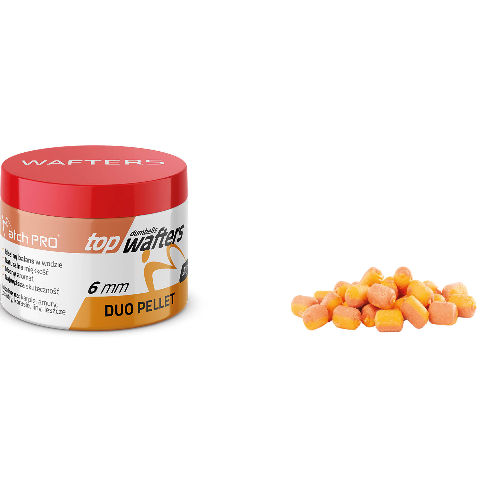 Przynęta Wafters Matchpro Top Dumbells Duo Pellet 6Mm 20G