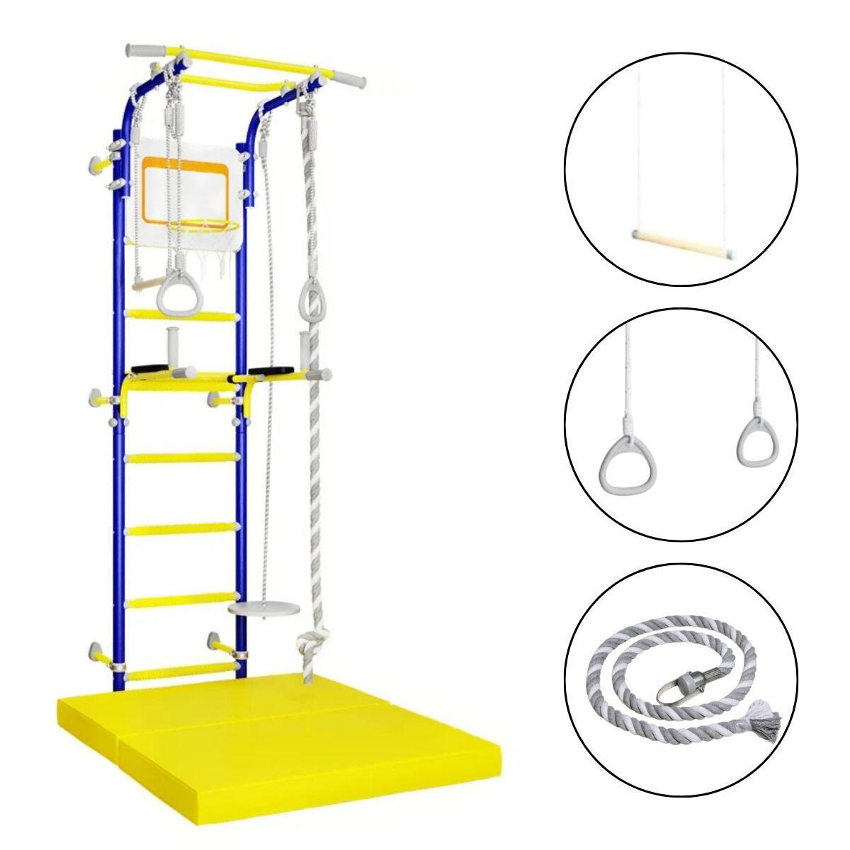 Drabinka gimnastyczna Next 1 Max niebieski