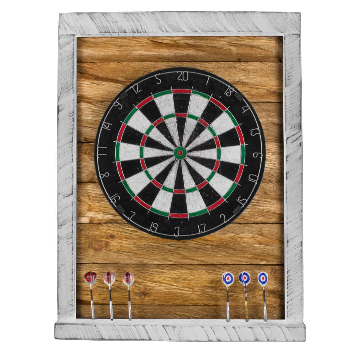 Tablica Drewniana John Paddle do Darta Retro Vintage