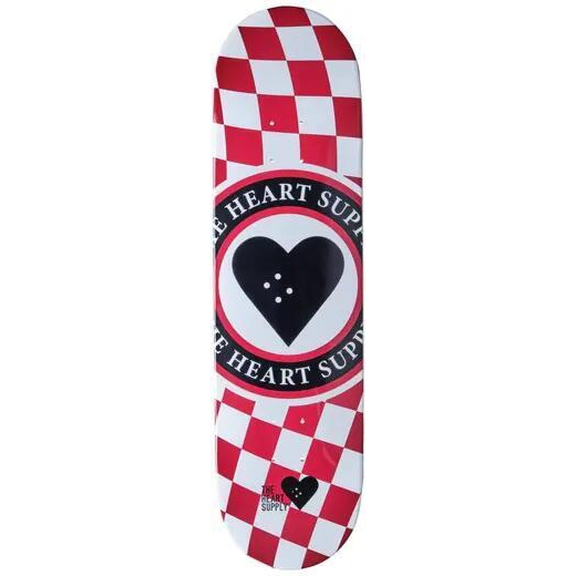 Deski Blaty Heart Supply Insignia Check Blat Deskorolka - 8.25" - Czerwony