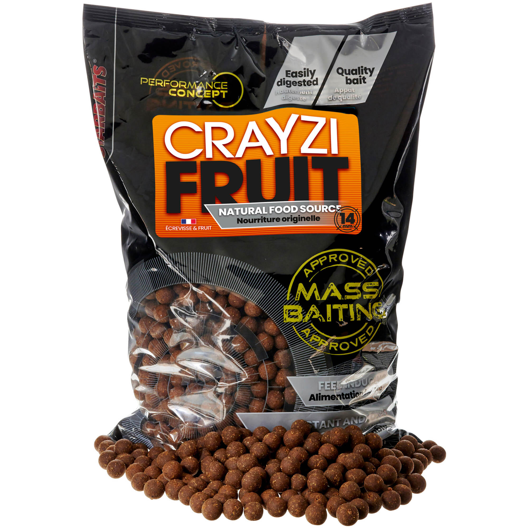 Kulki Starbaits Pc Crayzi Fruit Mass Baiting 14Mm 3Kg