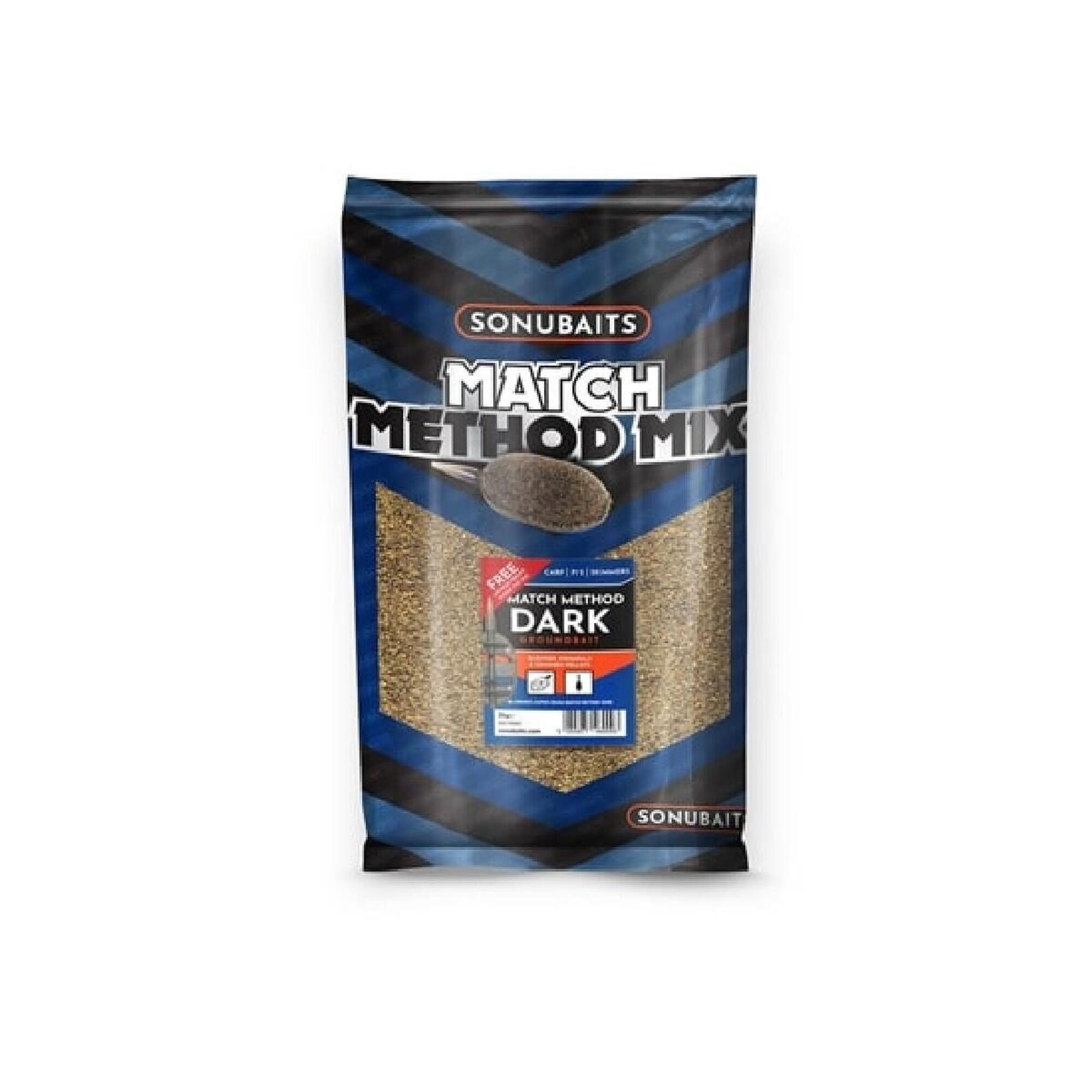 Zanęta Sonubaits Match Method Mix - Dark 2Kg
